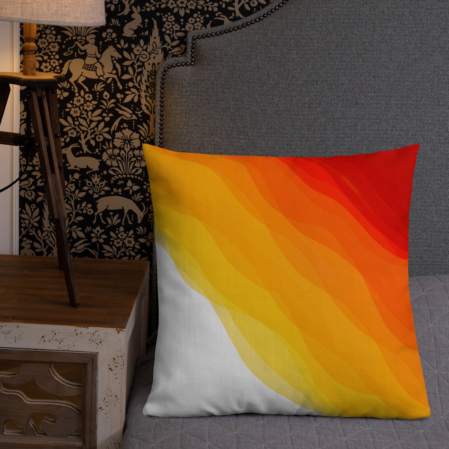 Molten Waves Premium Pillow