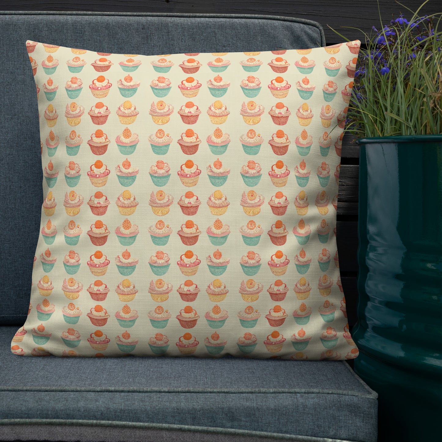 Cupcakery Premium Pillow