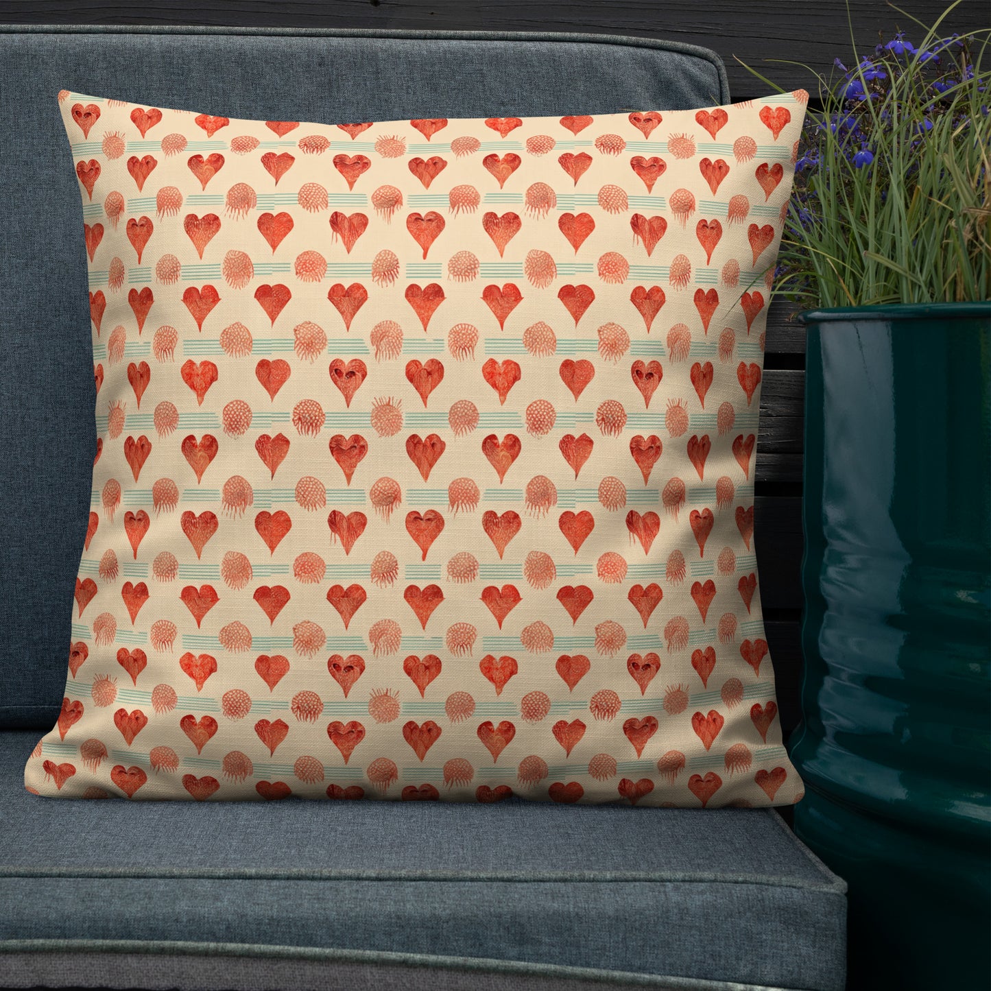 Loves Prints Premium Pillow