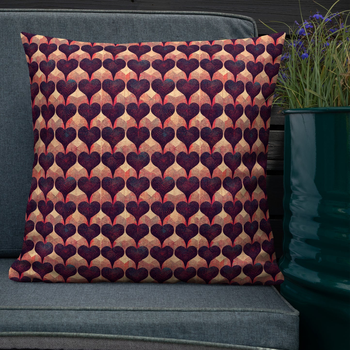 Loves Tapestry Premium Pillow