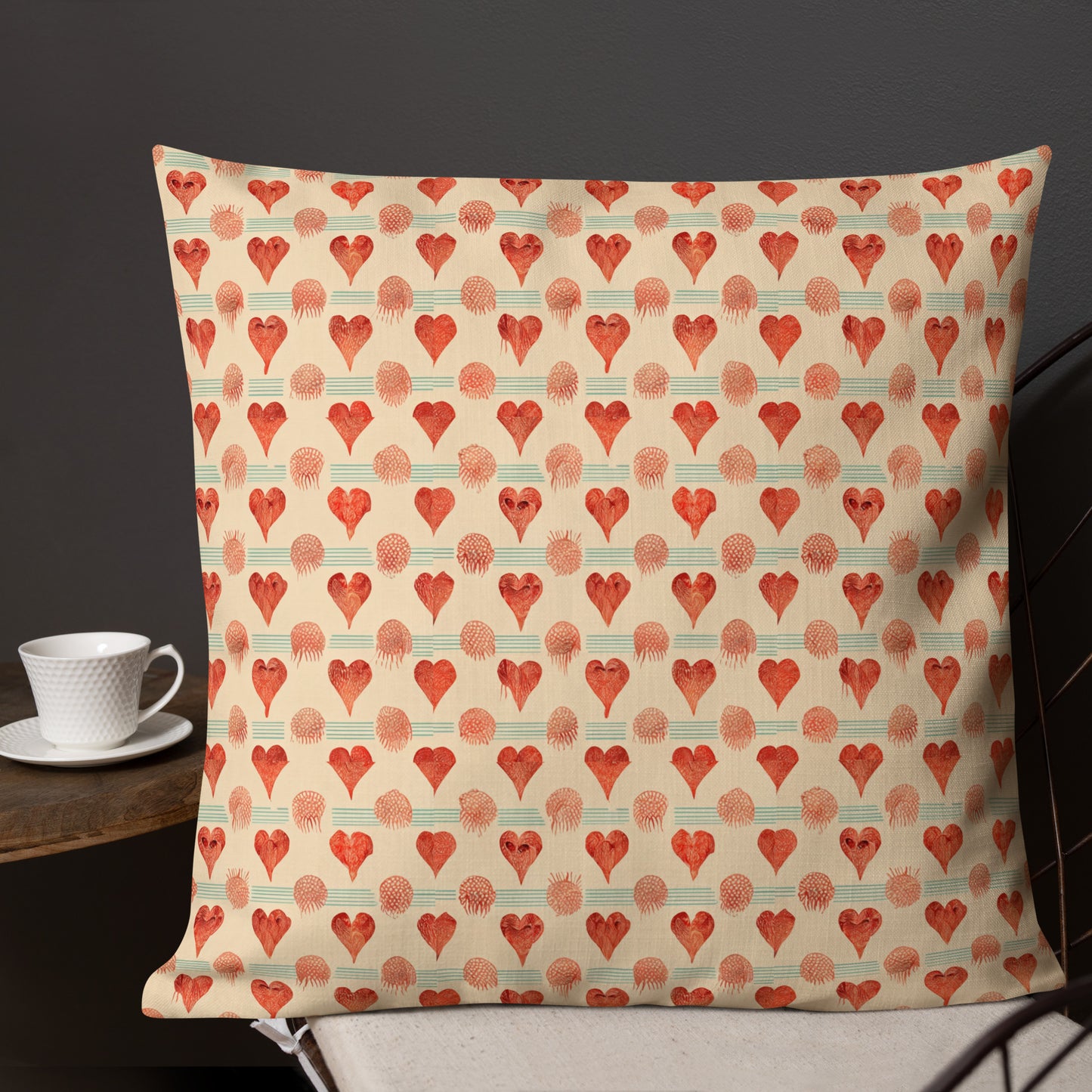 Loves Prints Premium Pillow