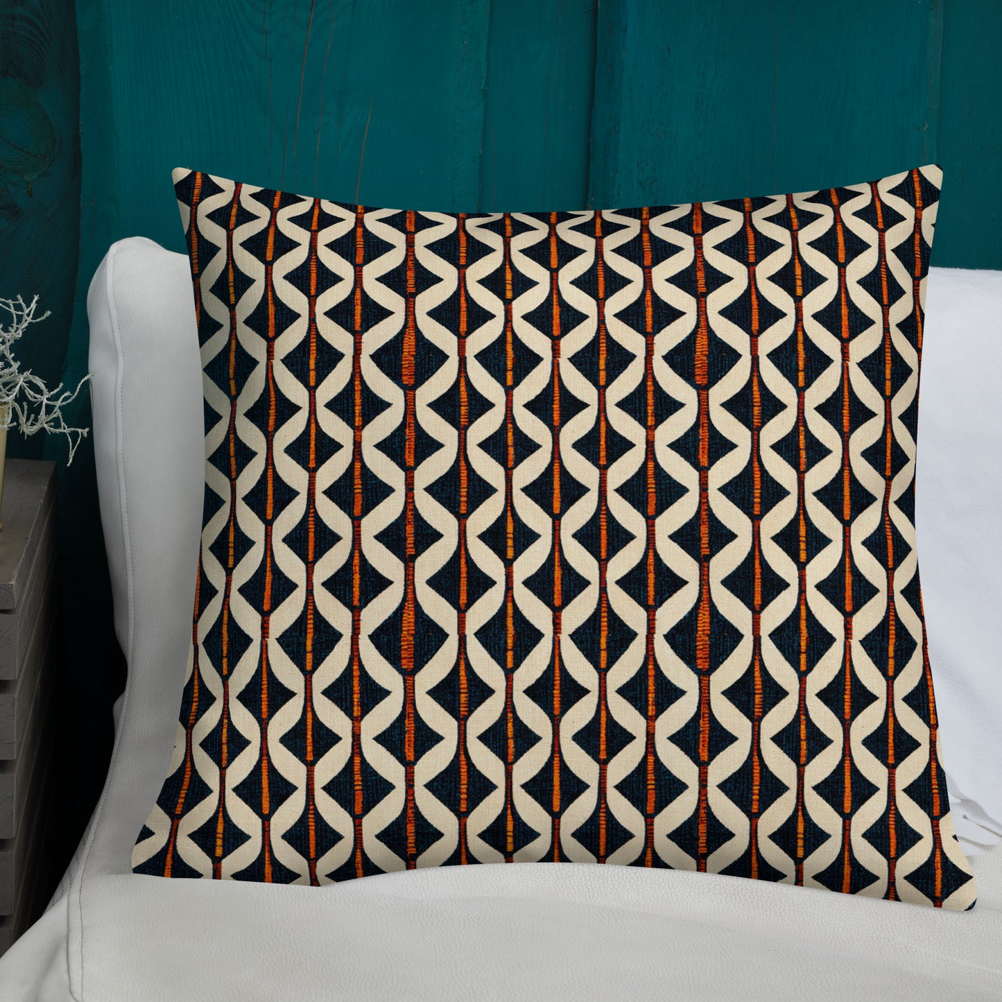 Tribal Tones In Harmony Premium Pillow