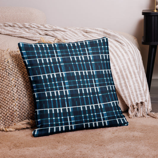 Royal Blue Scottish Heritage Premium Pillow