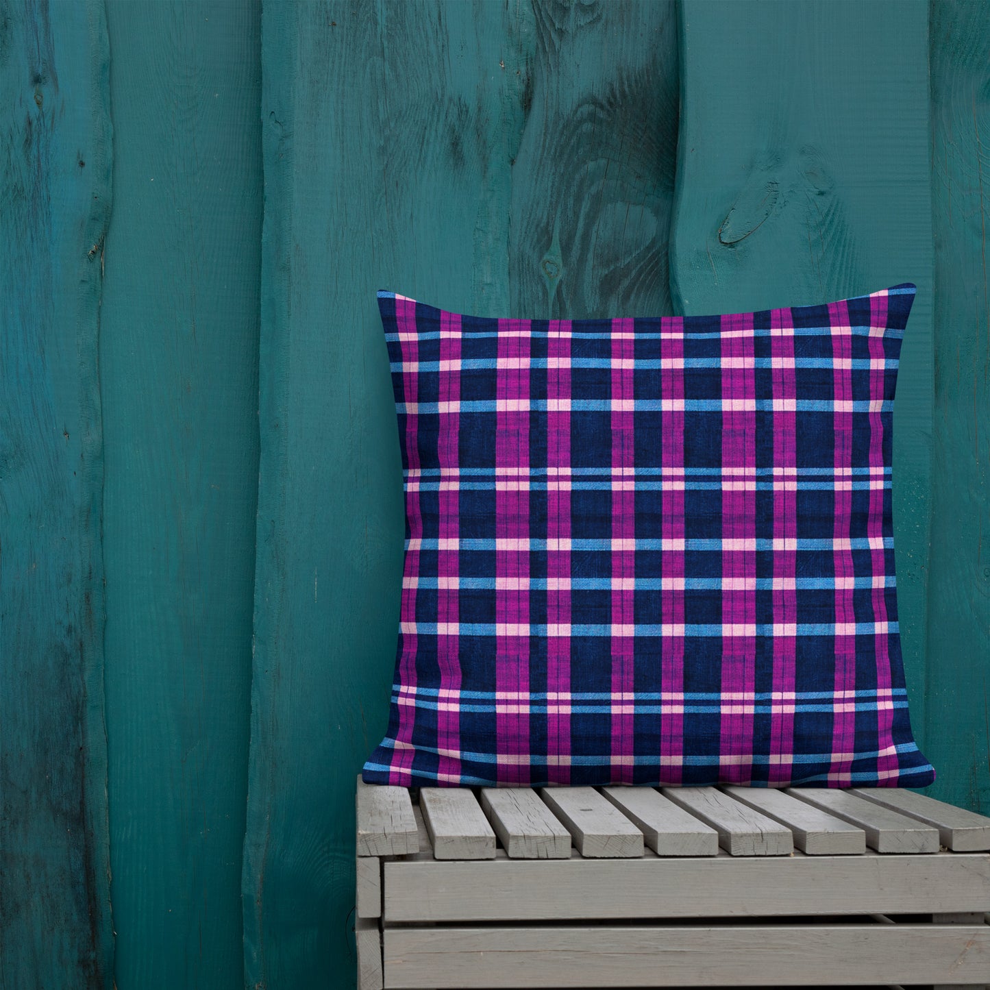 Royal Highlander Plaid Premium Pillow