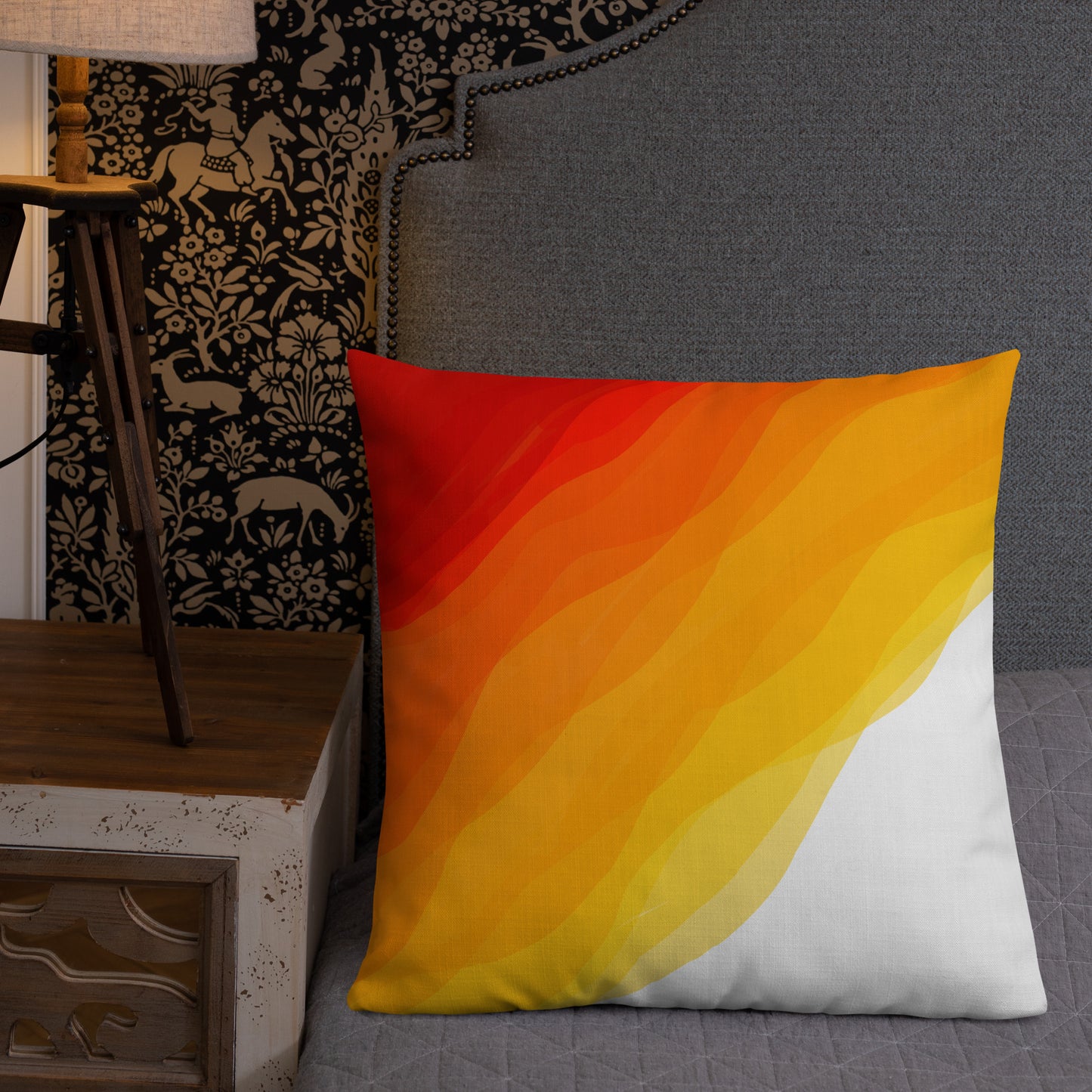 Molten Waves Premium Pillow