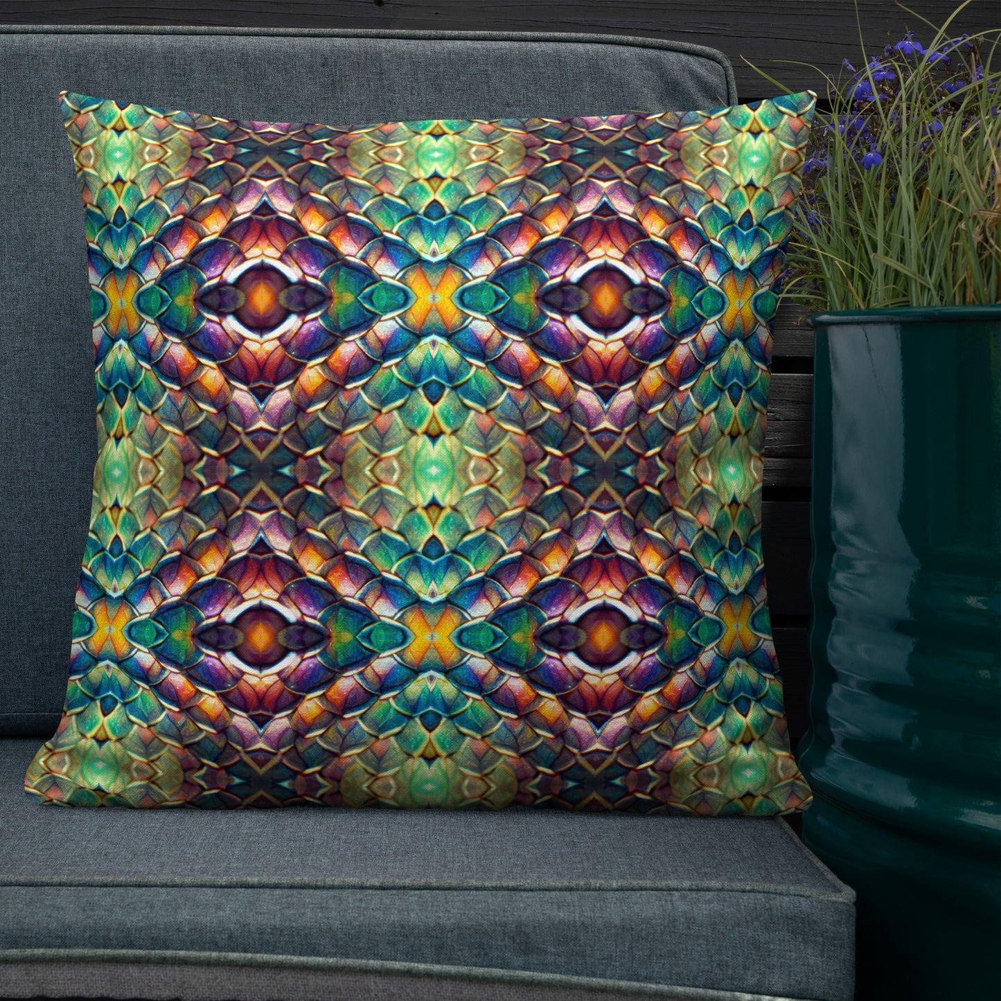 Margonithia, the Glittering Rainbow Sovereign Premium Pillow