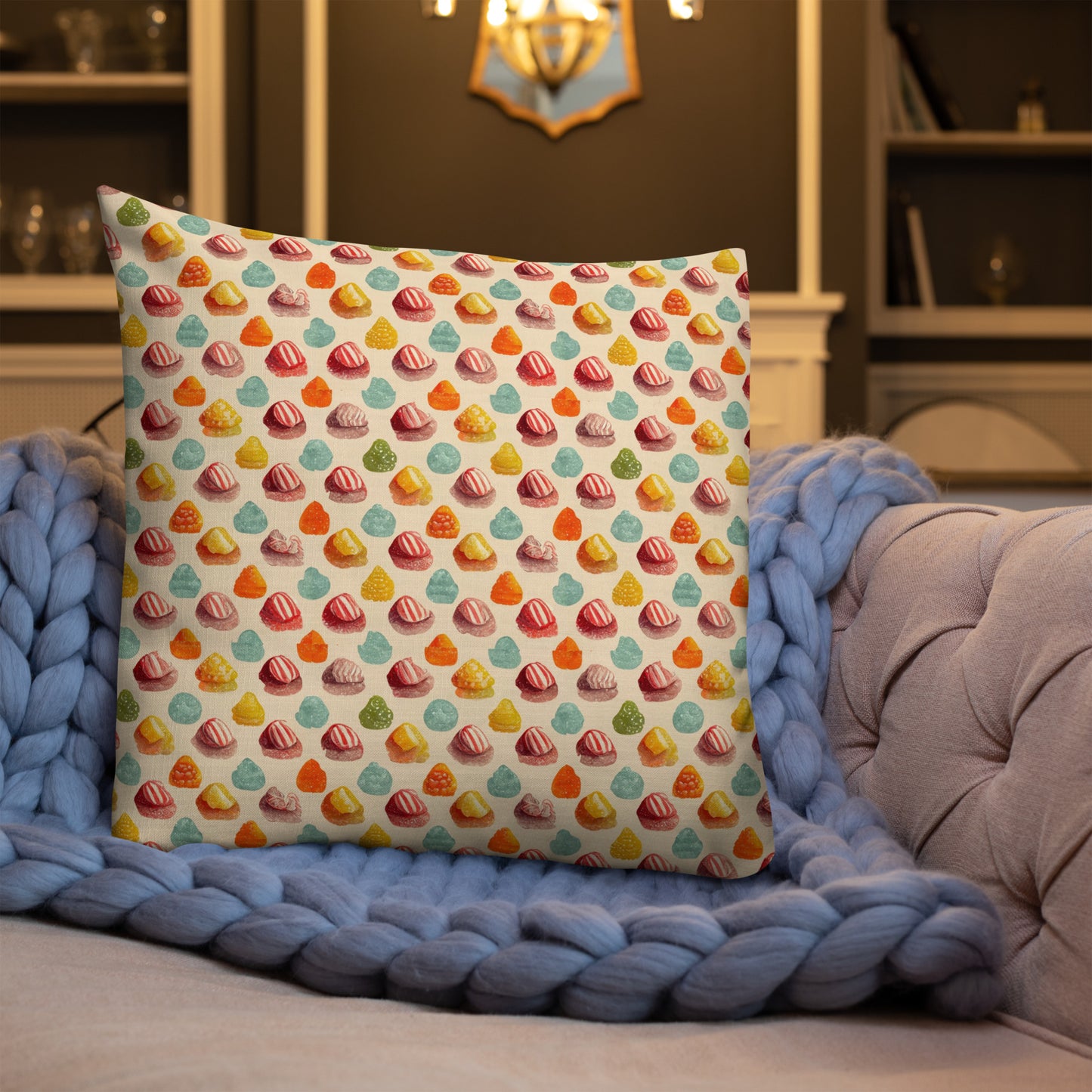 Sugar Rush Spectacle Premium Pillow