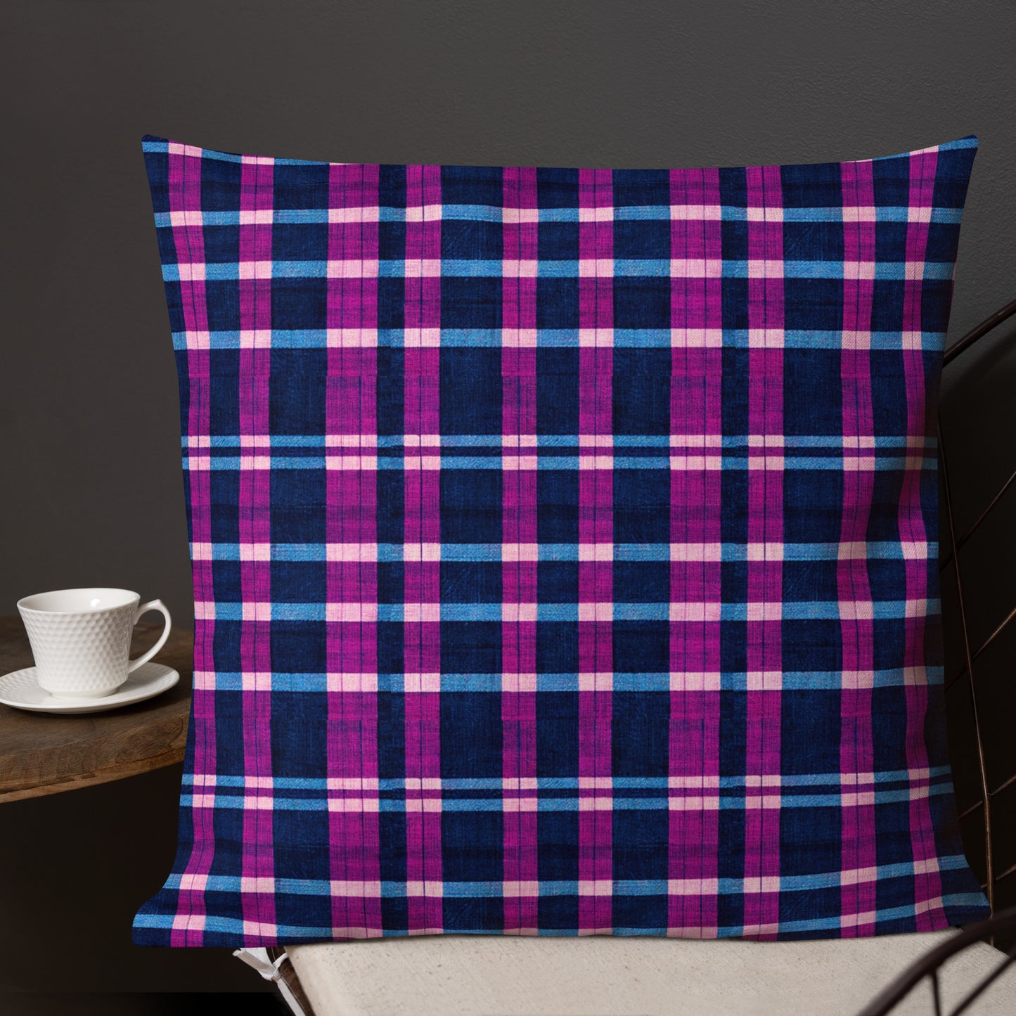 Royal Highlander Plaid Premium Pillow