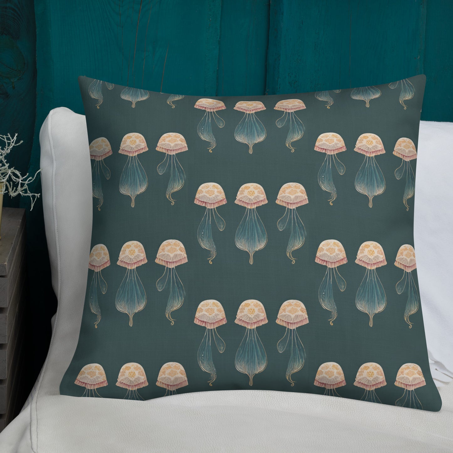 Ocean Ballet Premium Pillow