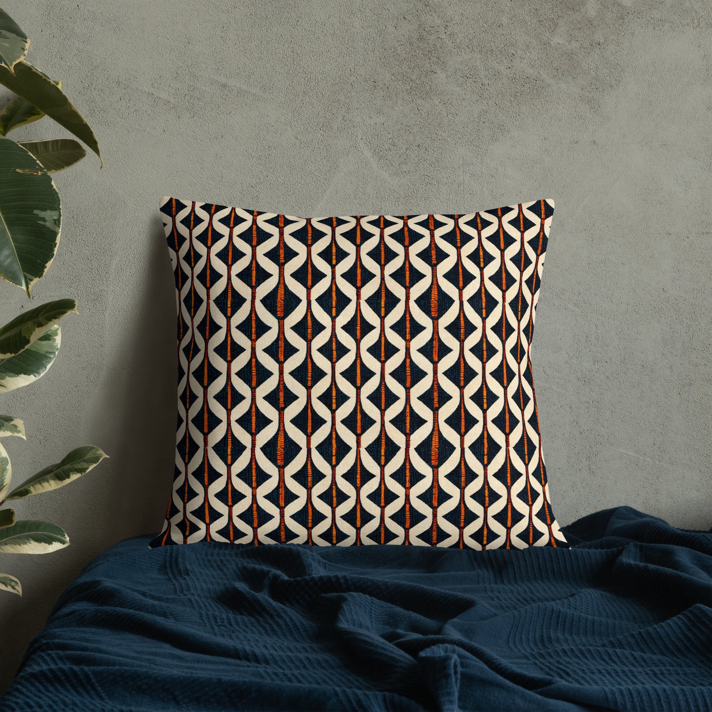 Tribal Tones In Harmony Premium Pillow