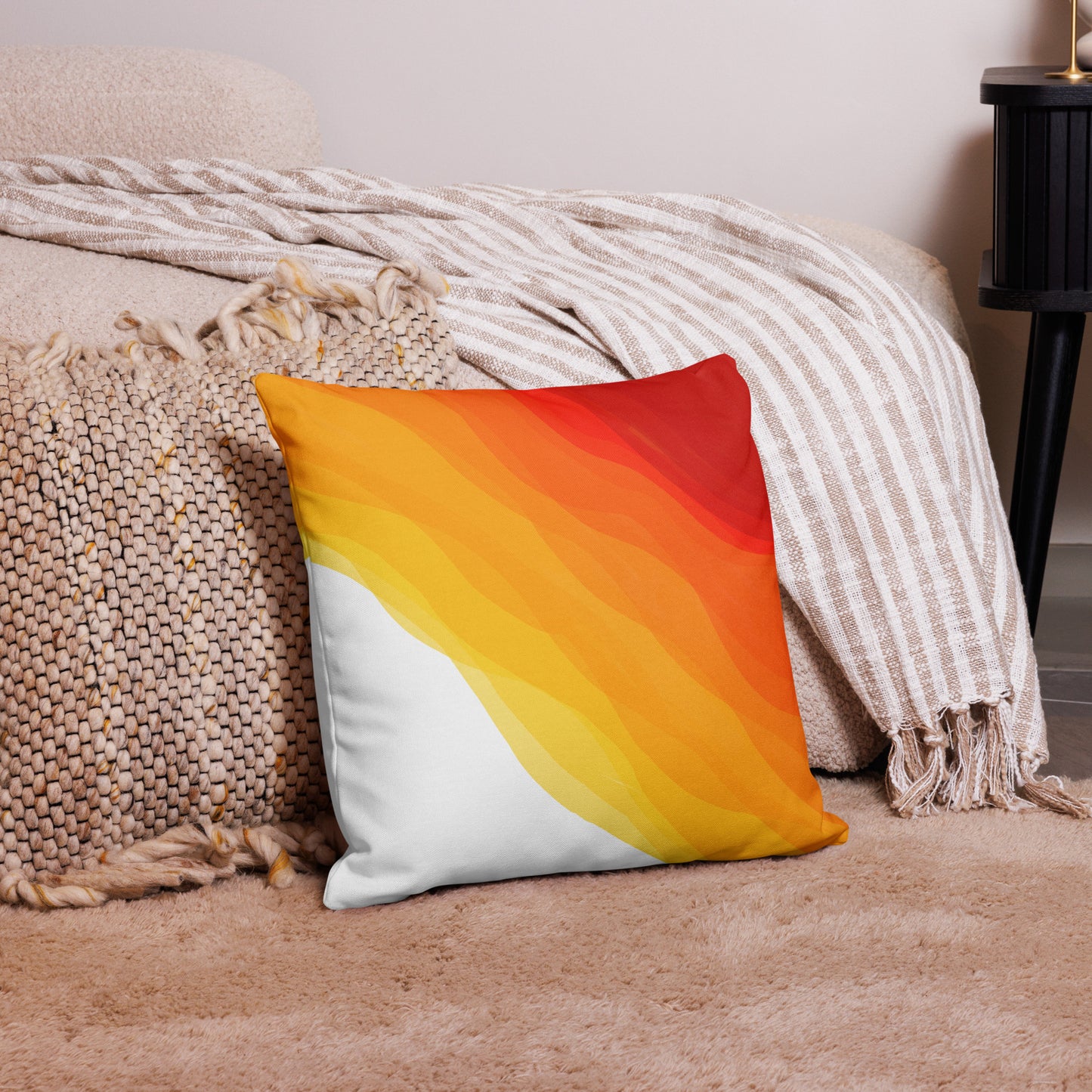 Molten Waves Premium Pillow Case