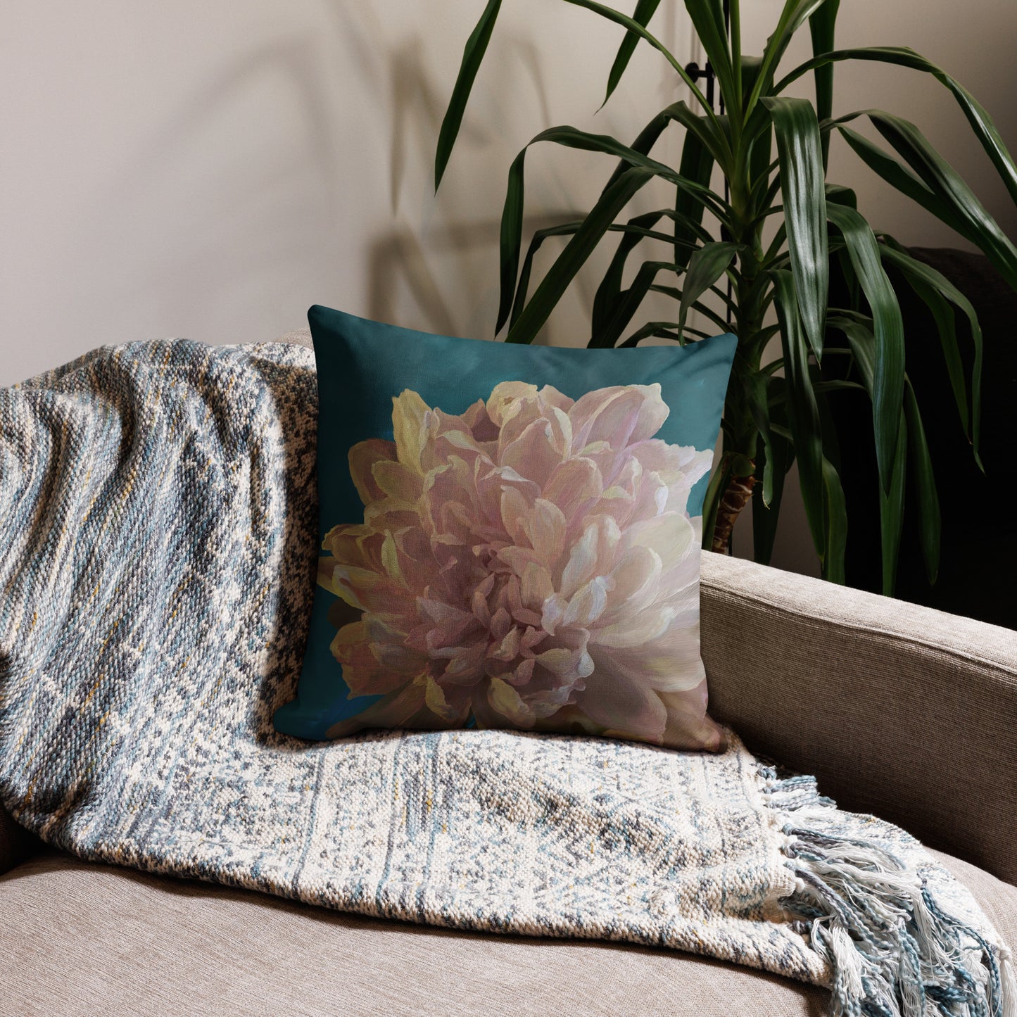 Flower Of Life Premium Pillow Case