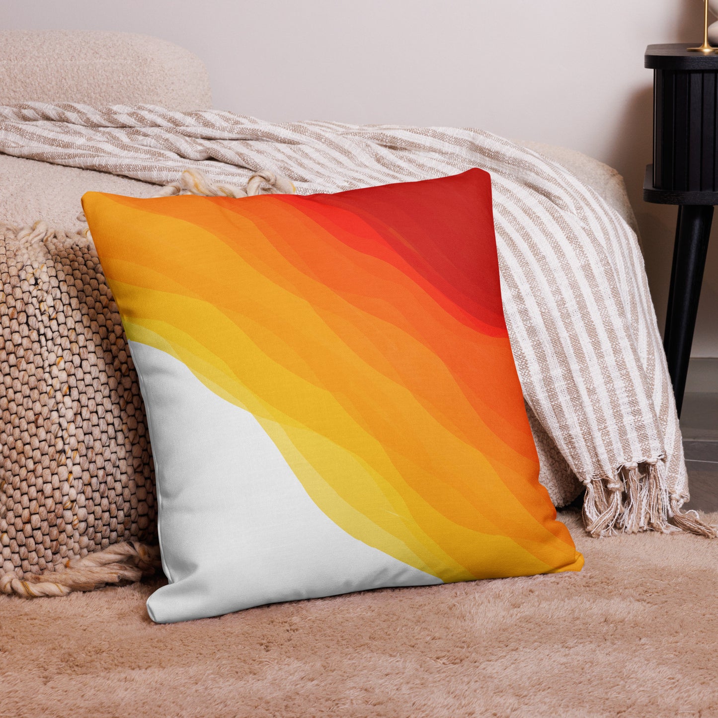 Molten Waves Premium Pillow Case