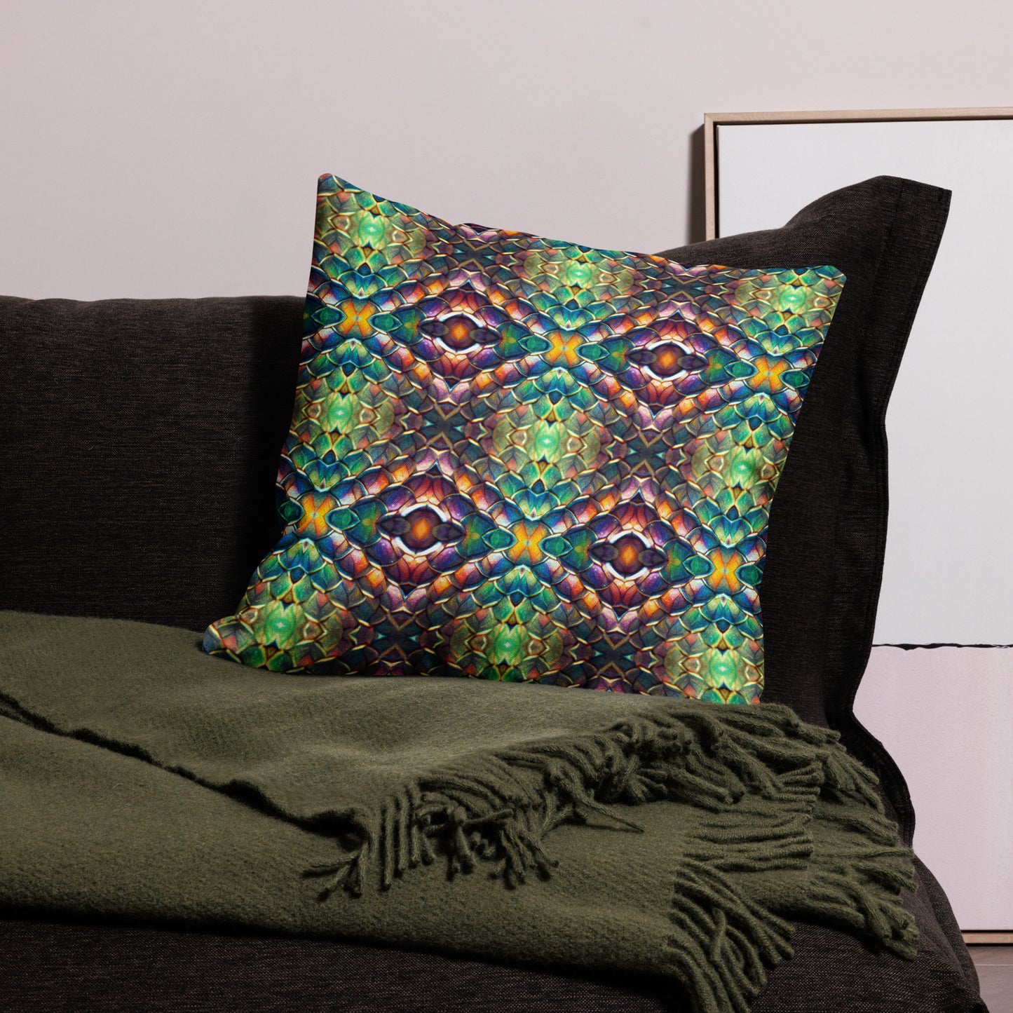 Margonithia, the Glittering Rainbow Sovereign Premium Pillow Case