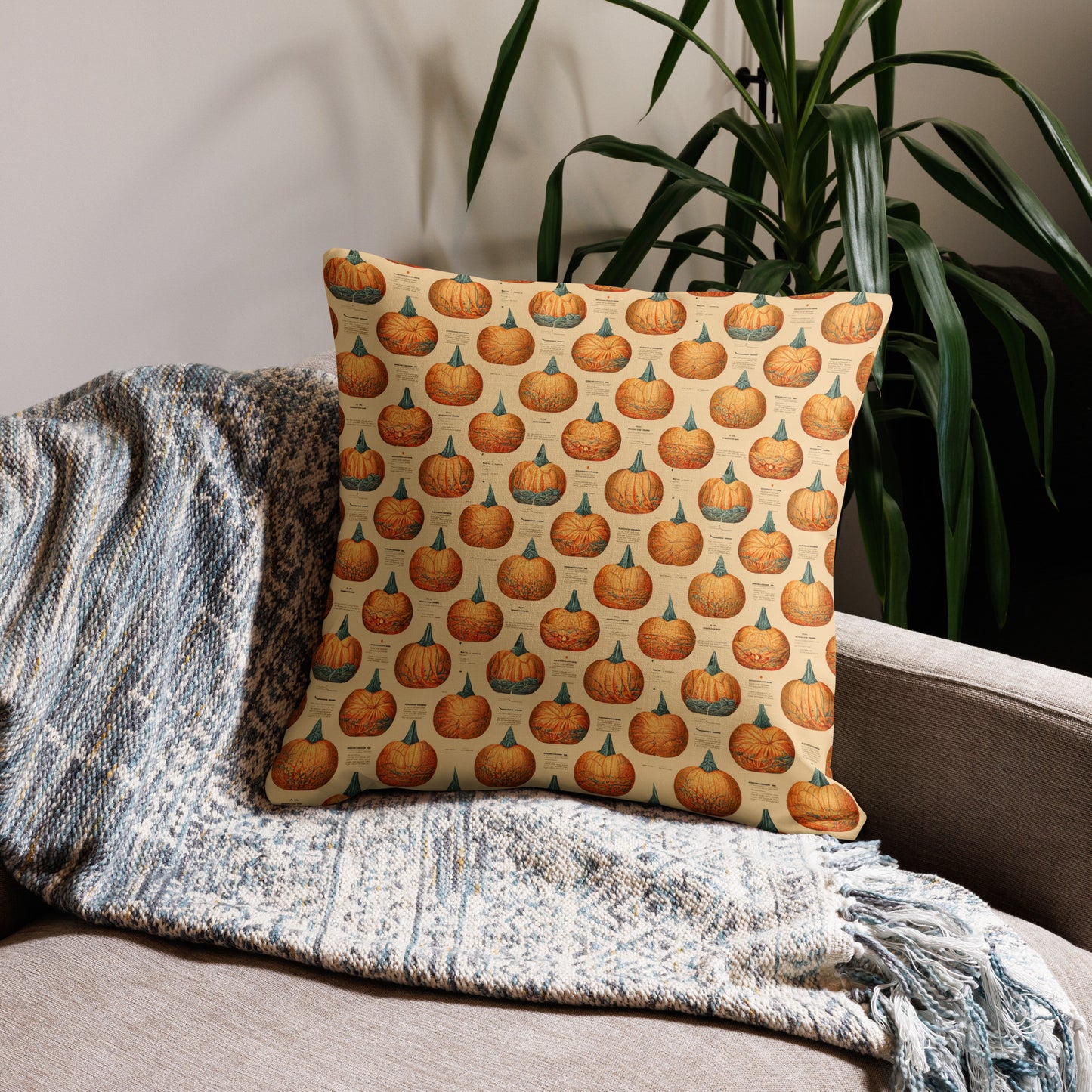 Pumpkin Patch Premium Pillow Case