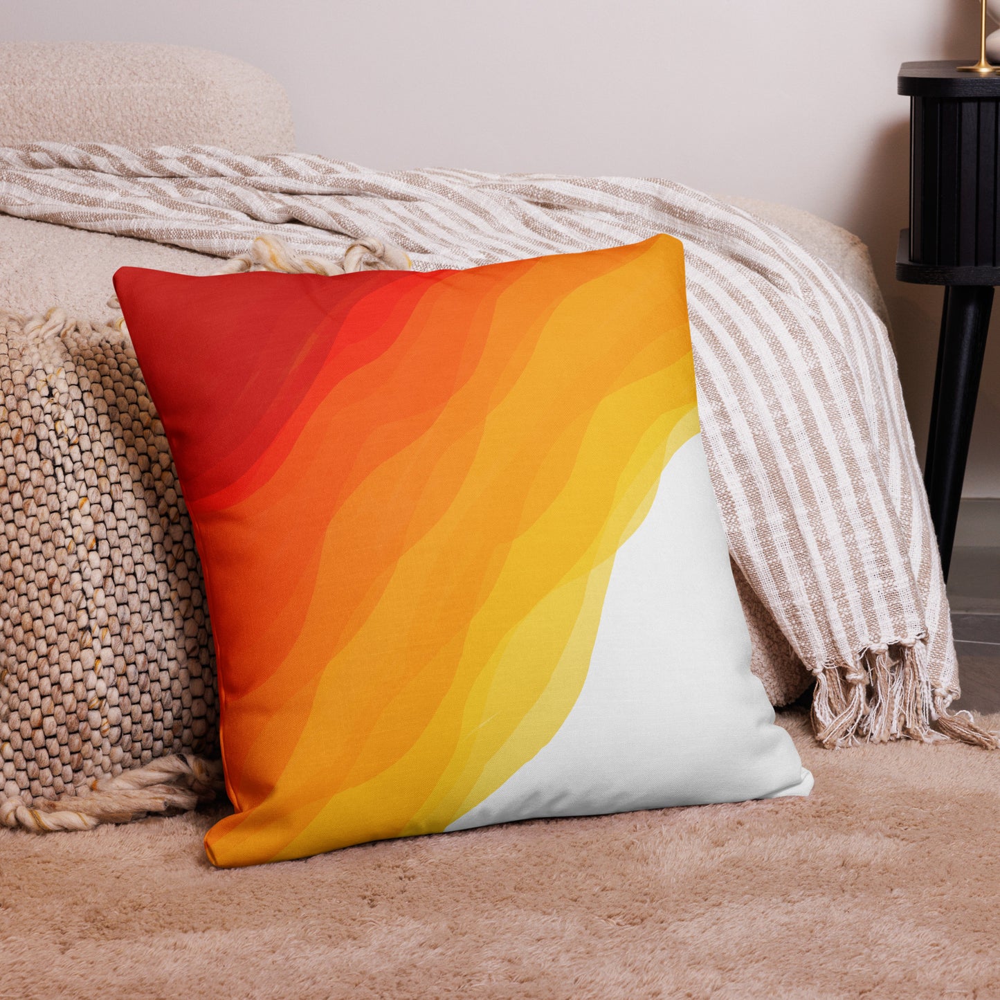 Molten Waves Premium Pillow Case