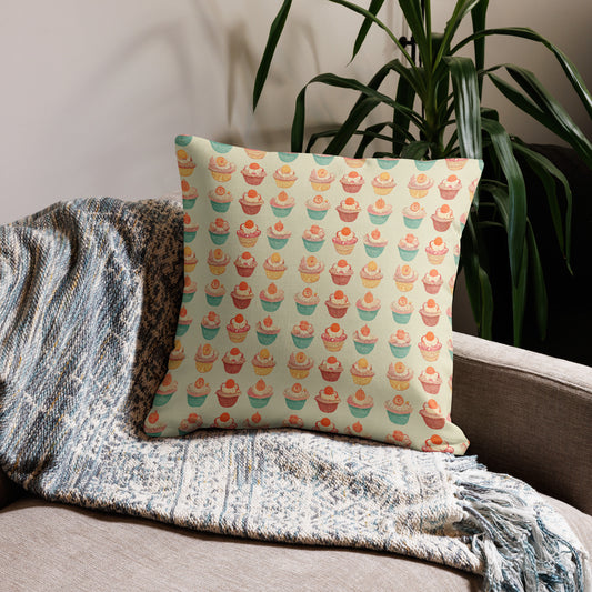 Cupcakery Premium Pillow Case