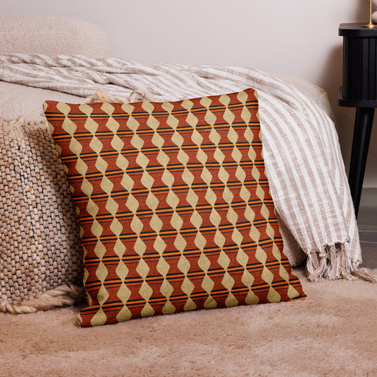 Tribal Tranquility In Neutral Premium Pillow Case