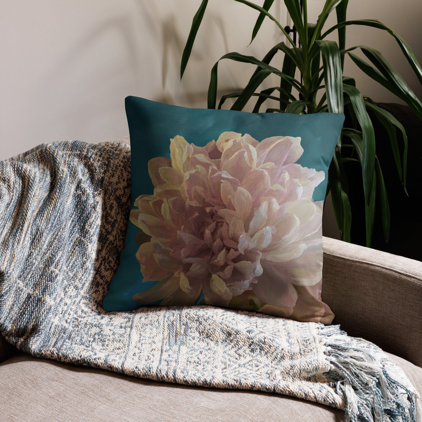 Flower Of Life Premium Pillow Case