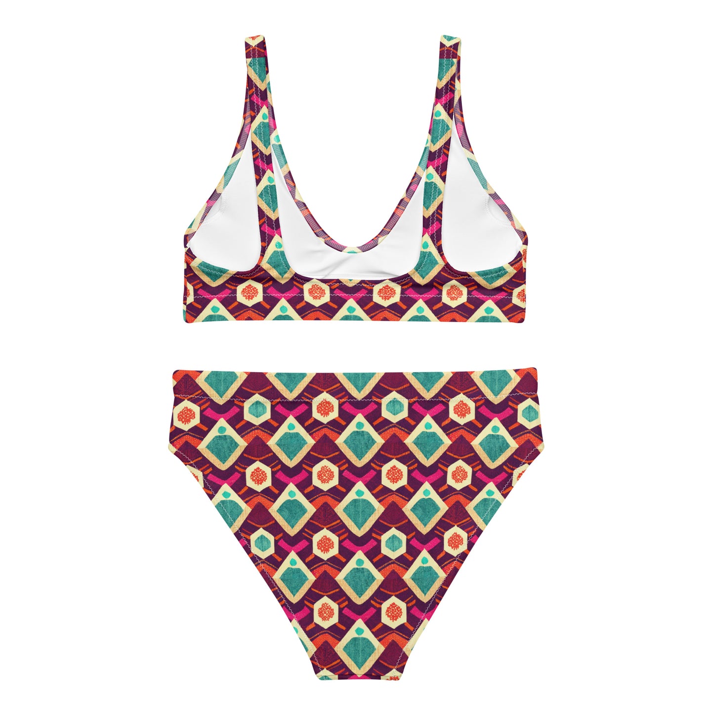 Morning Delight Recycled high-waisted bikini