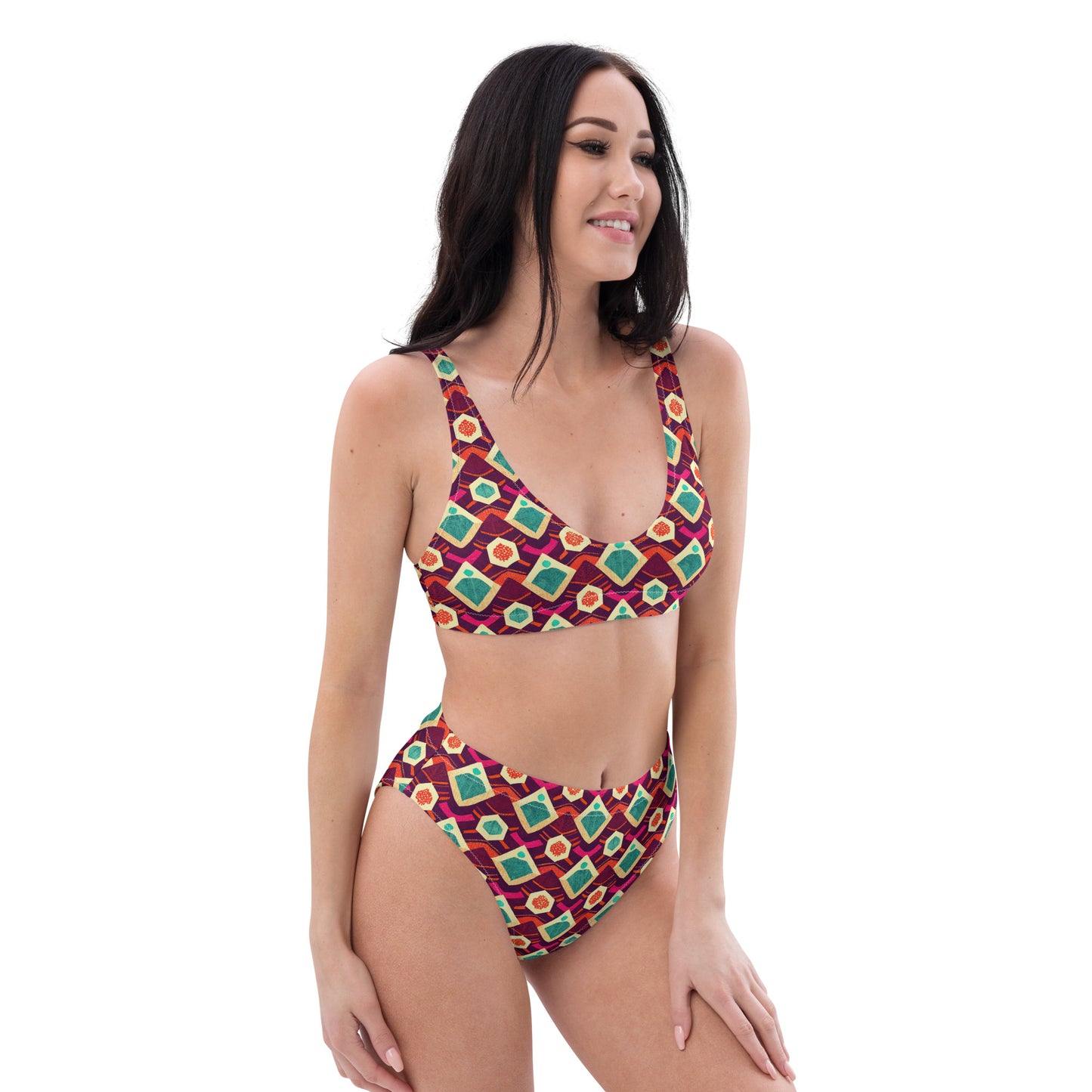 Morning Delight Recycled high-waisted bikini