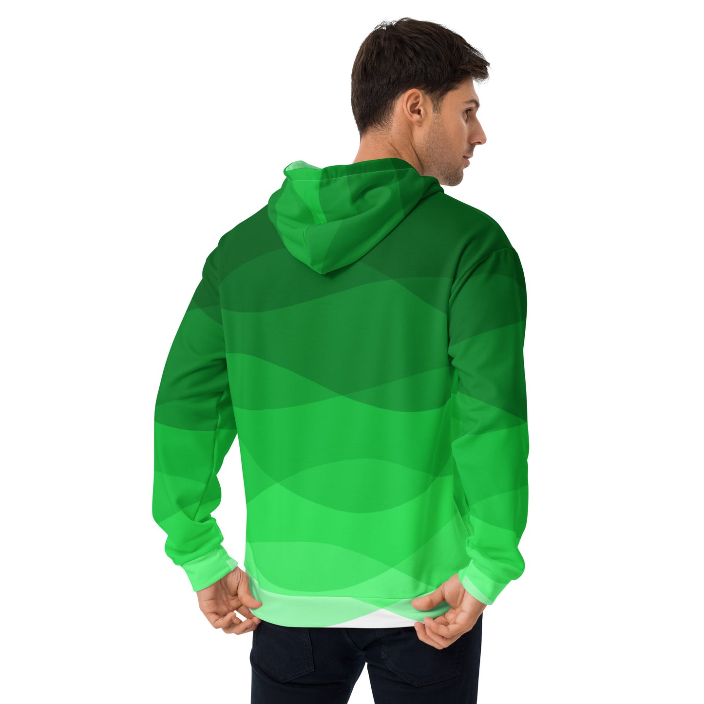 Green Cascade Unisex Hoodie