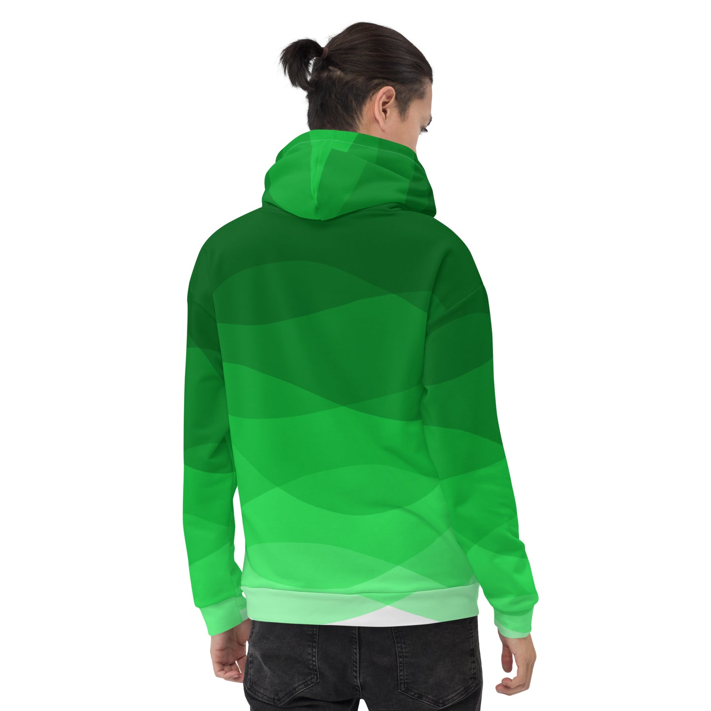 Green Cascade Unisex Hoodie