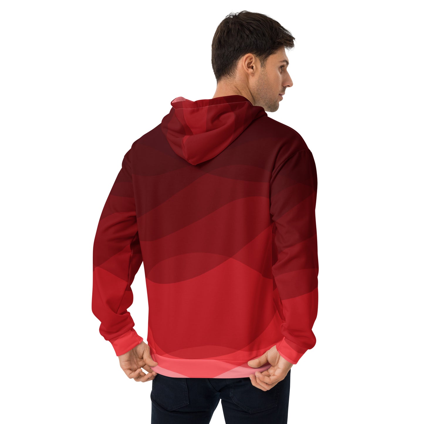 Crimson Motion Unisex Hoodie