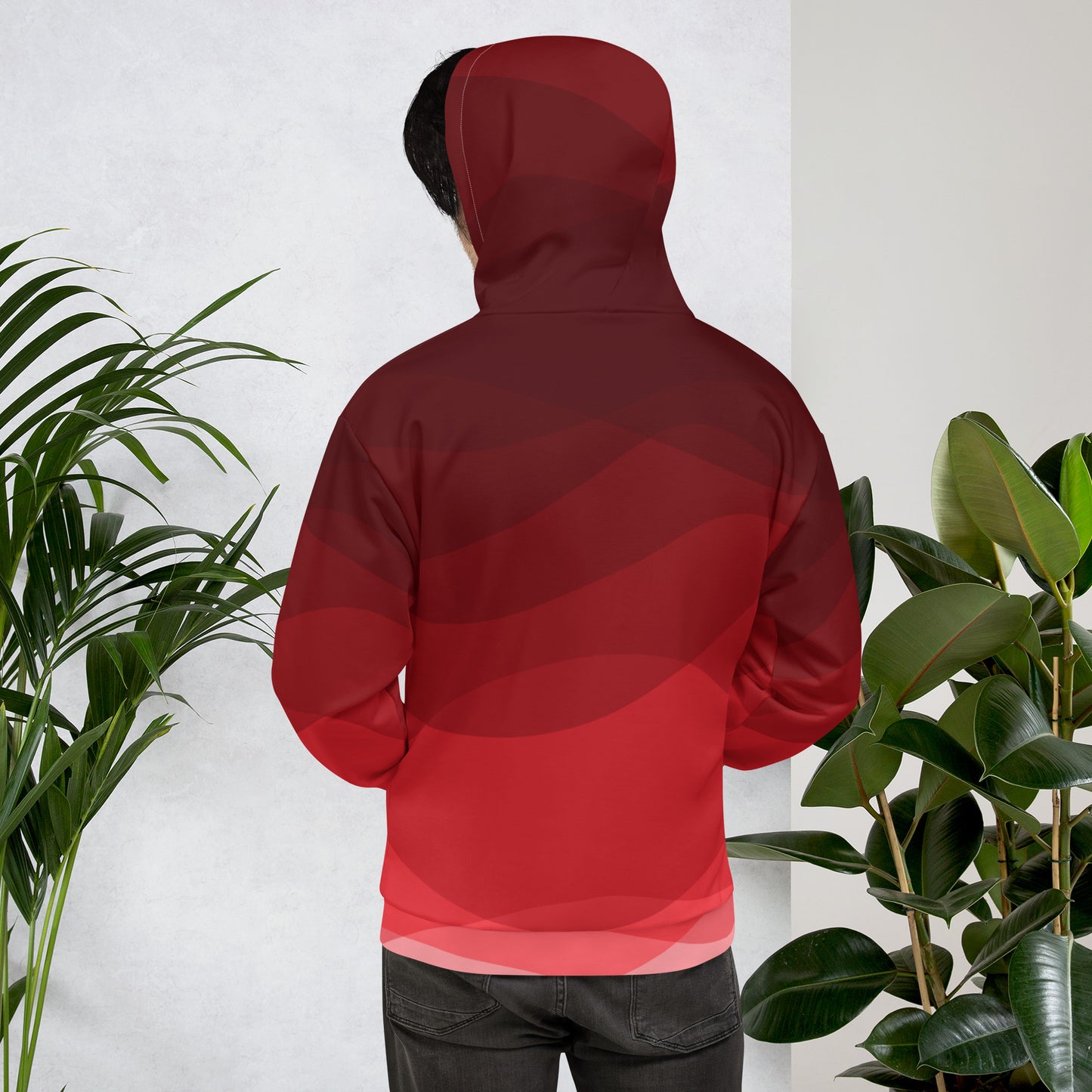 Crimson Motion Unisex Hoodie