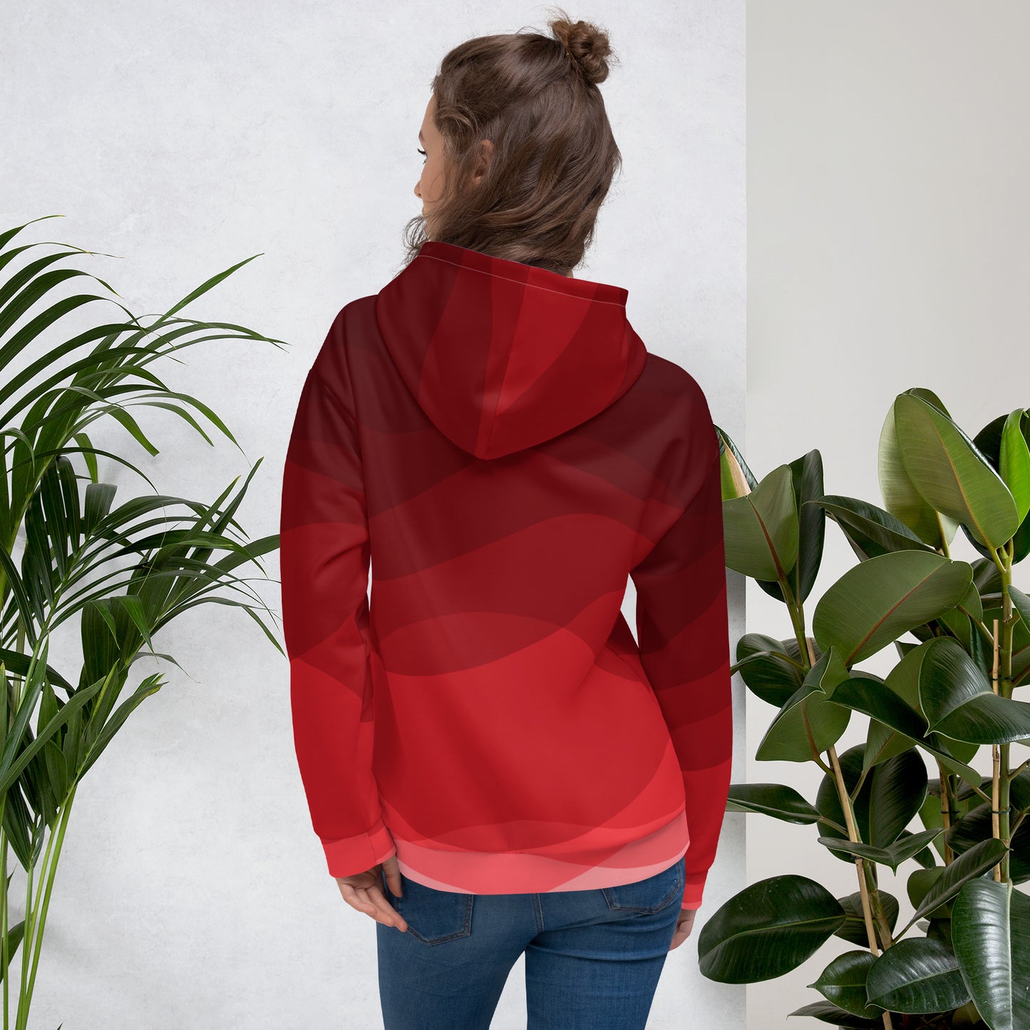 Crimson Motion Unisex Hoodie