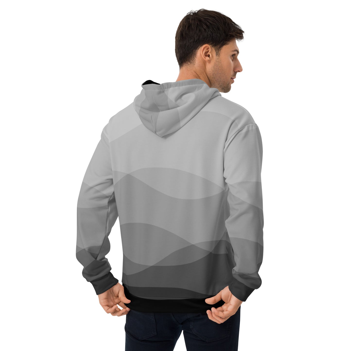 Shadow Swells Unisex Hoodie