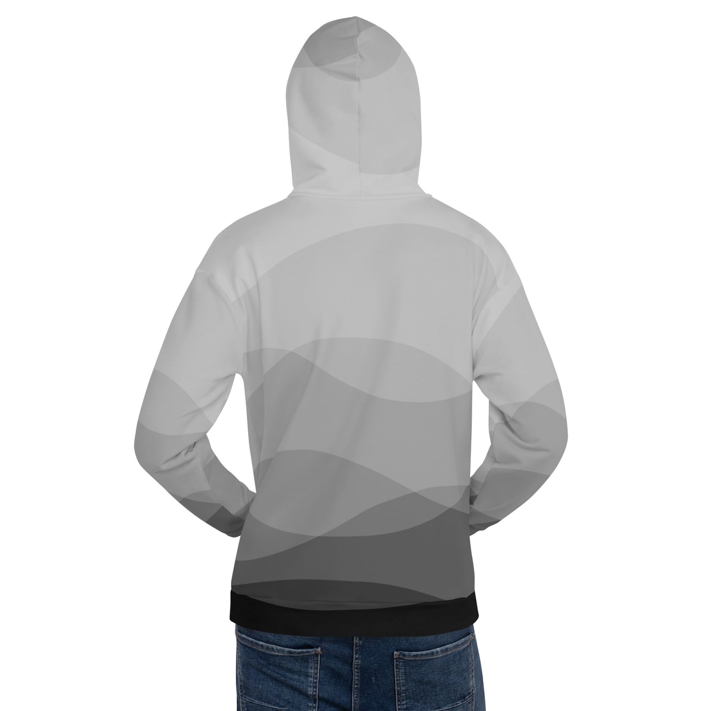 Shadow Swells Unisex Hoodie