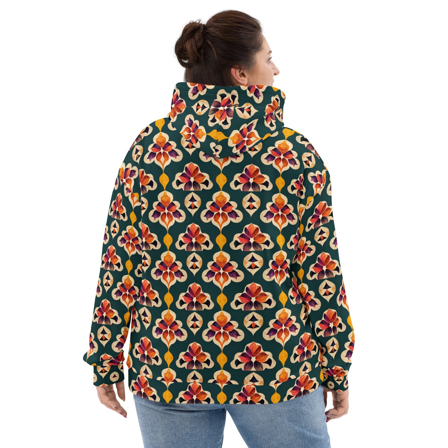 Ifrane’s Rainbow Blossoms Women’s Hoodie