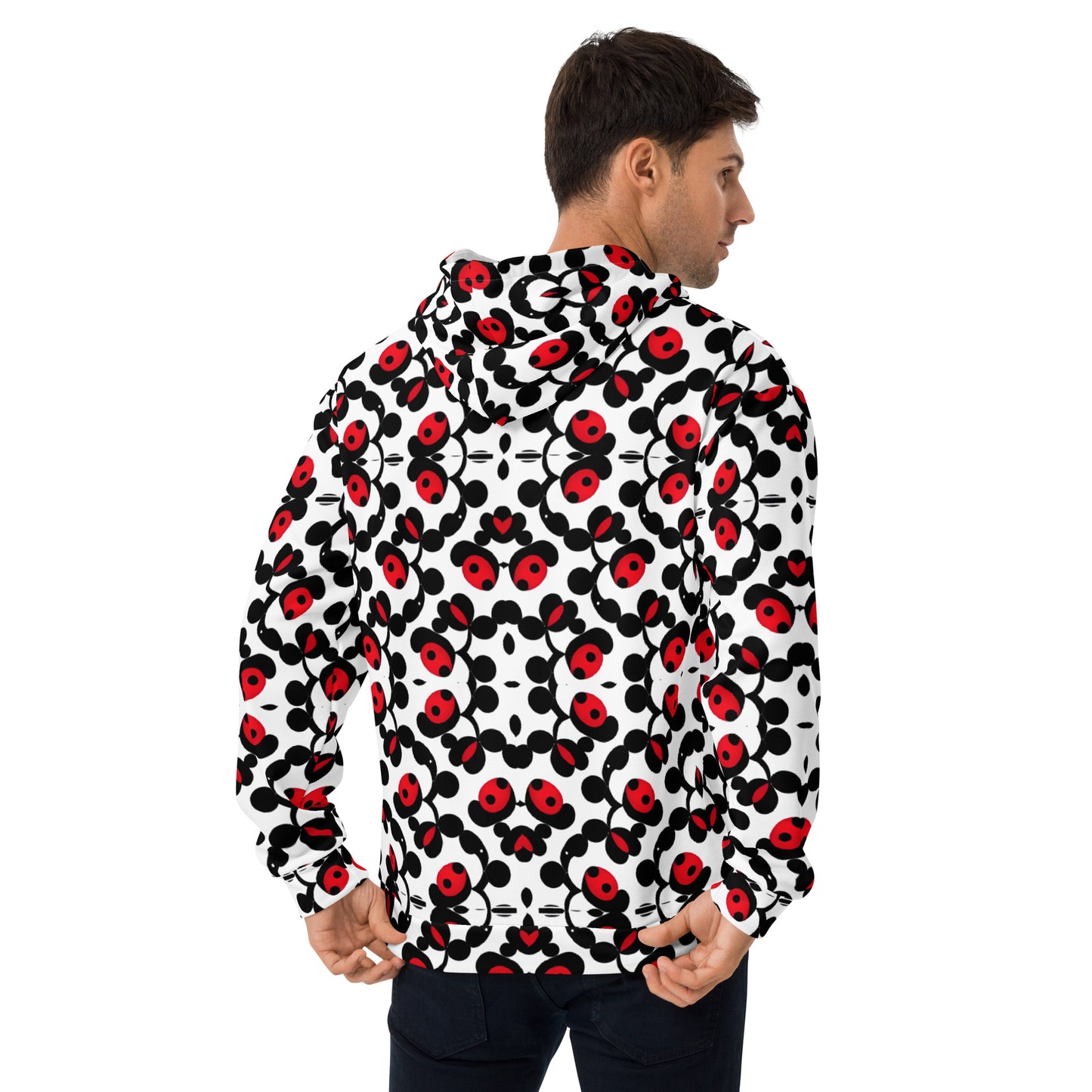 Ladybug Noir Men’s Hoodie