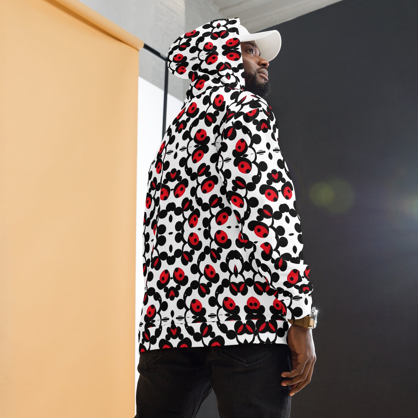 Ladybug Noir Men’s Hoodie