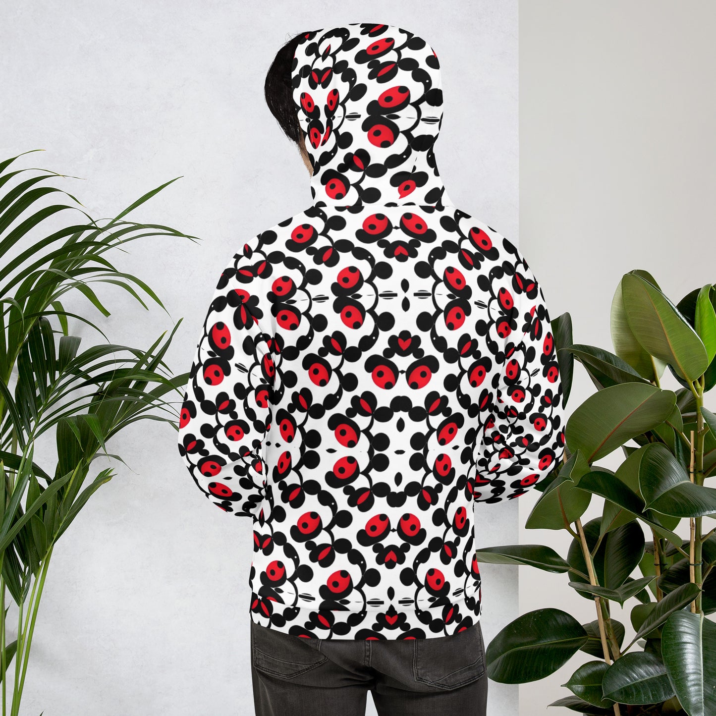 Ladybug Noir Men’s Hoodie