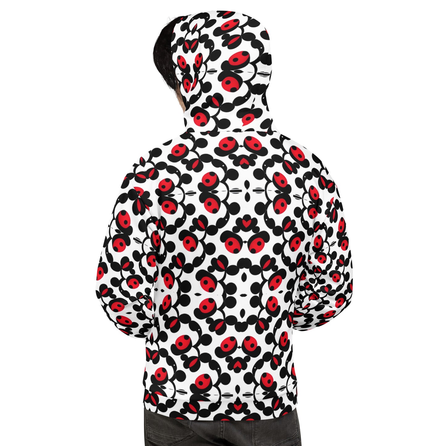 Ladybug Noir Men’s Hoodie