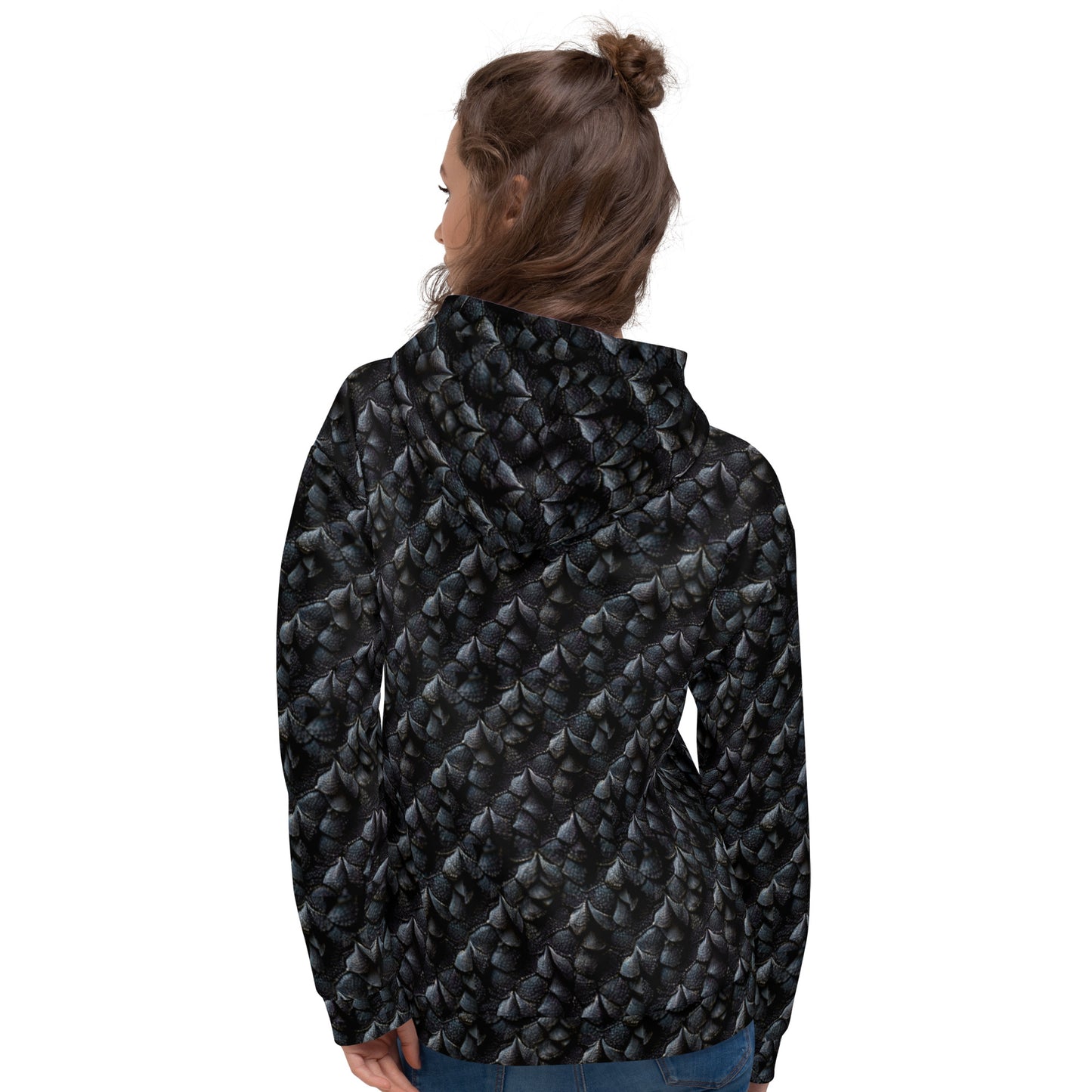 Onyxxor, the Cliff Sentinel Dragon Women’s Hoodie