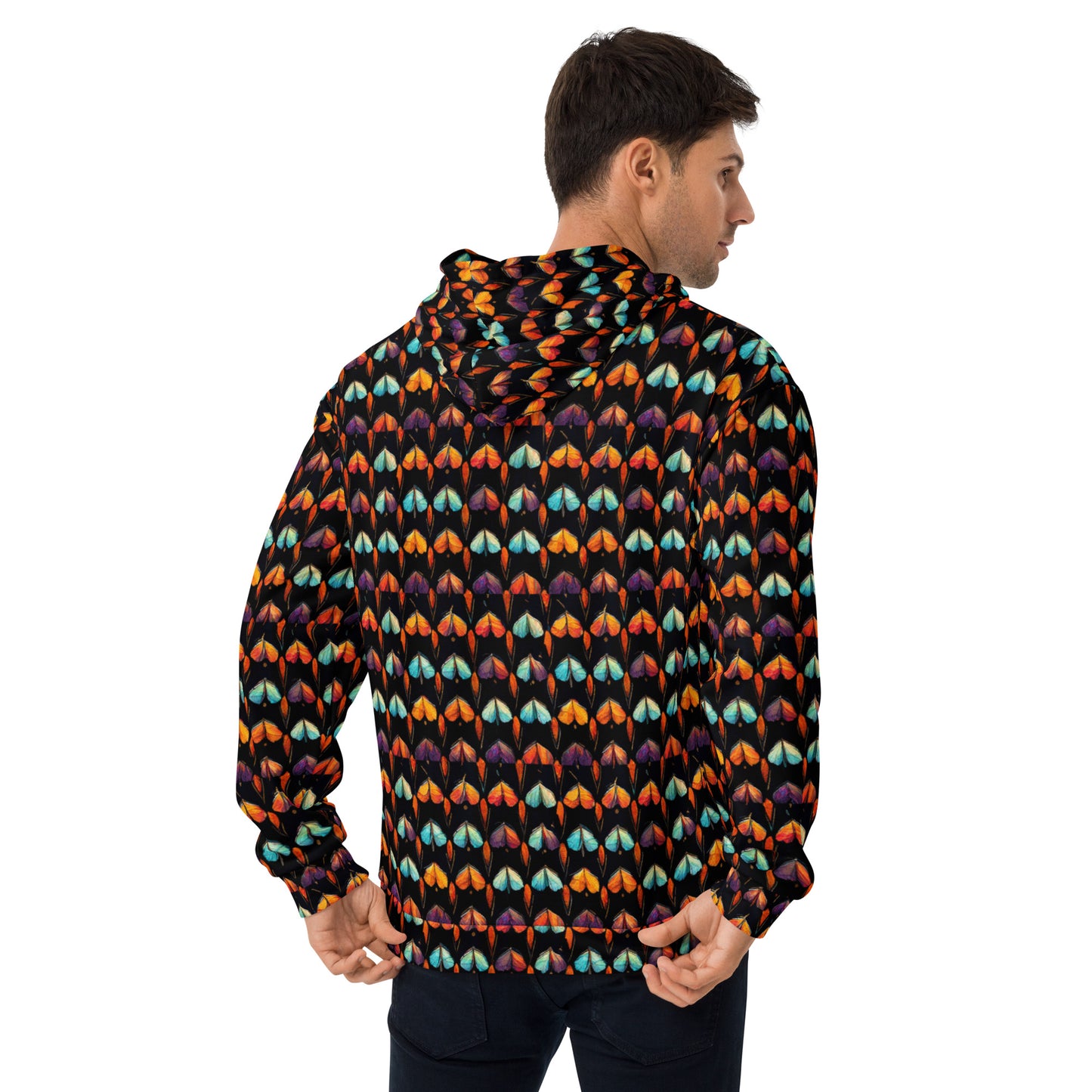 Quilted Wings Men’s Hoodie