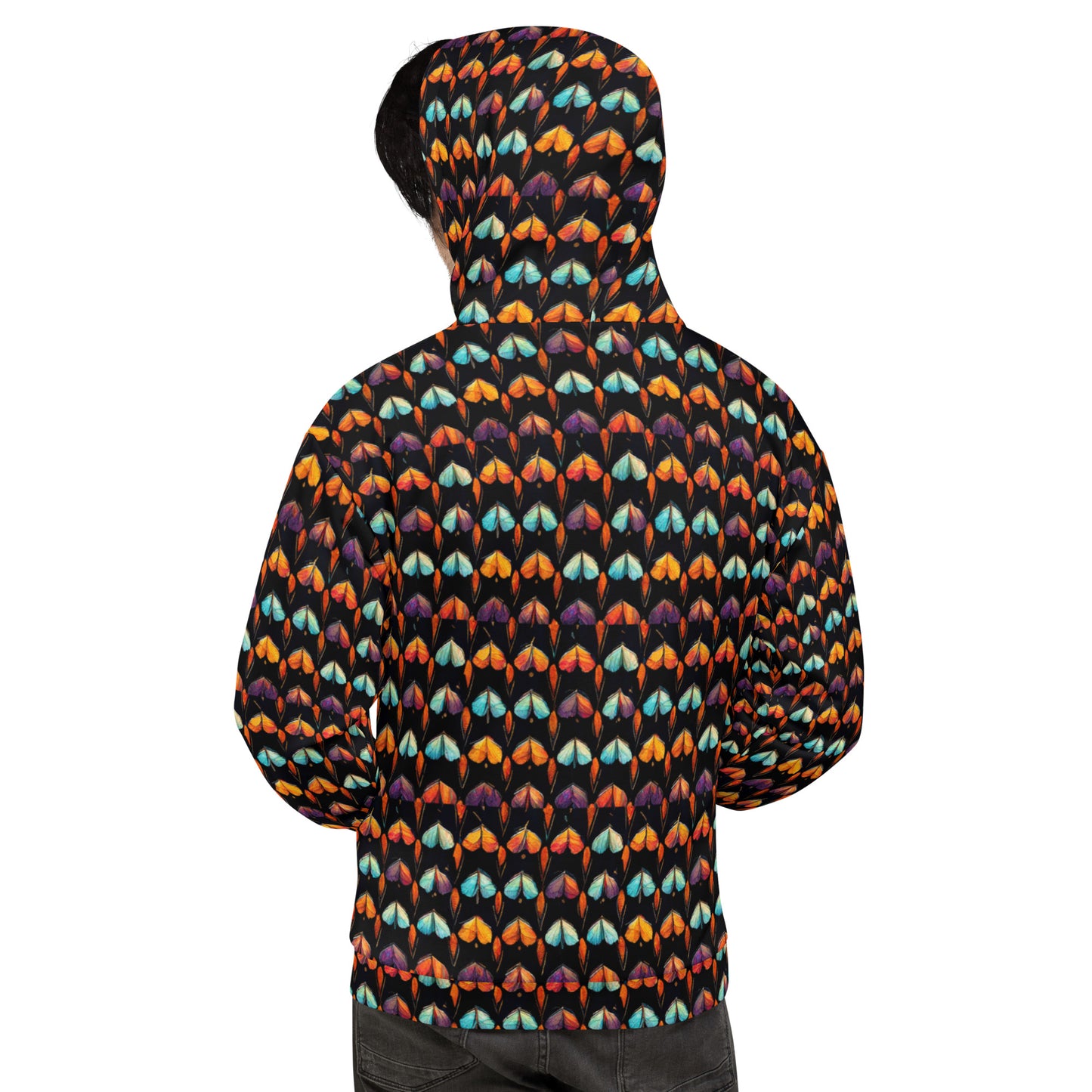 Quilted Wings Men’s Hoodie