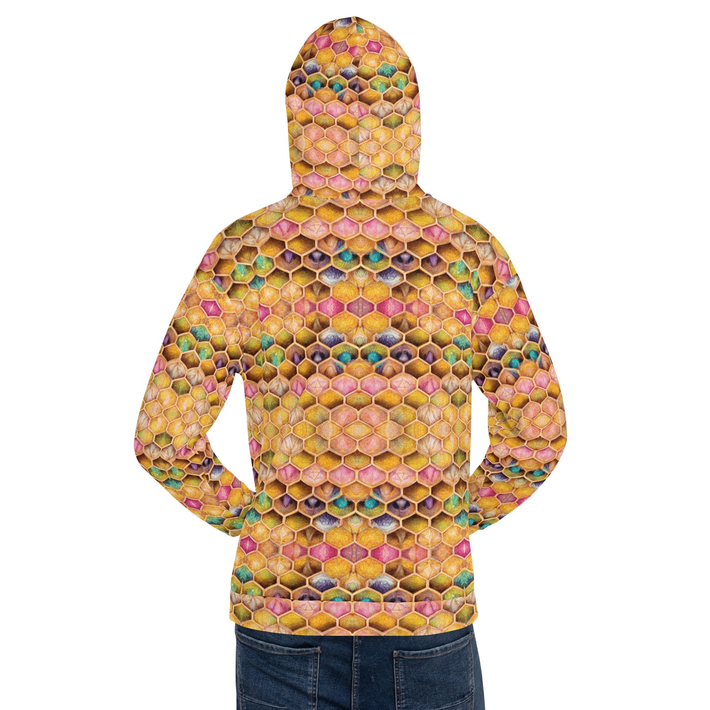 Rainbow Hive Radiance Women’s Hoodie