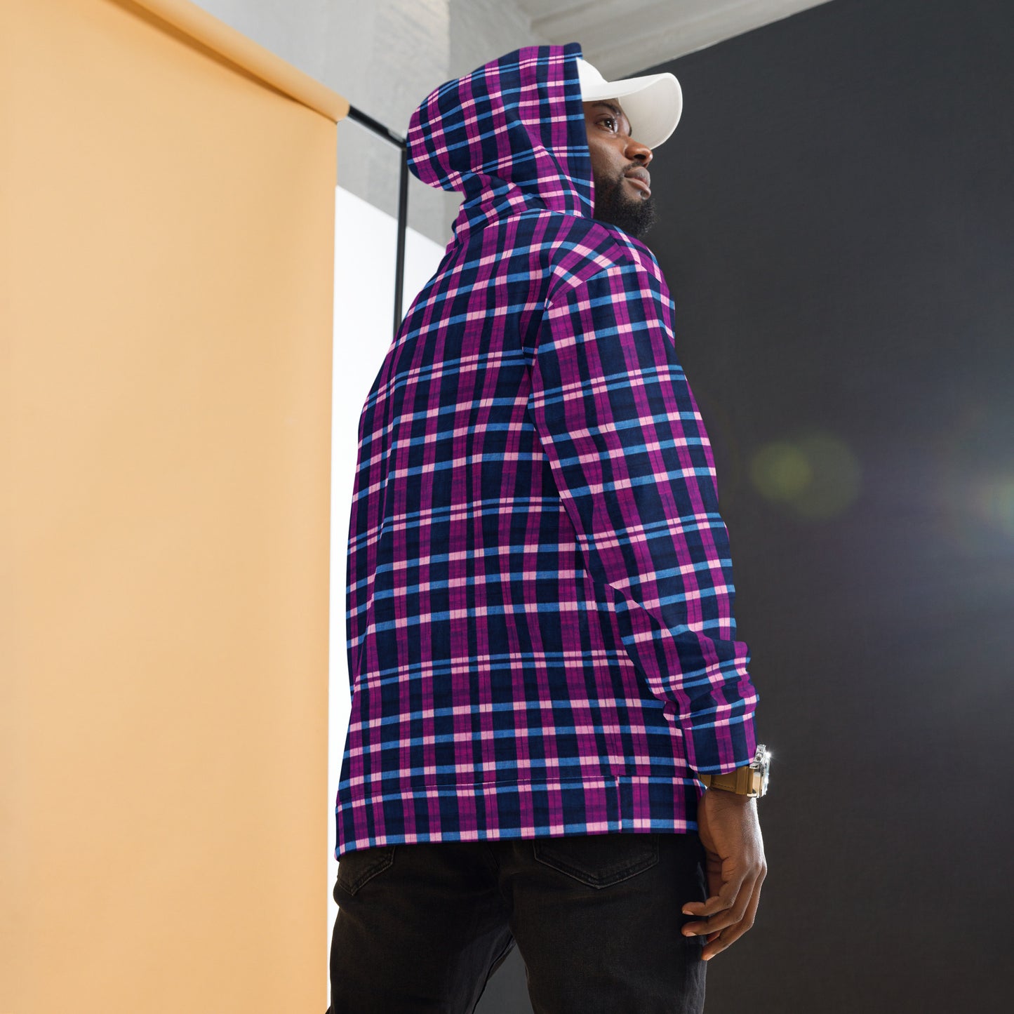 Royal Highlander Plaid Men’s Hoodie