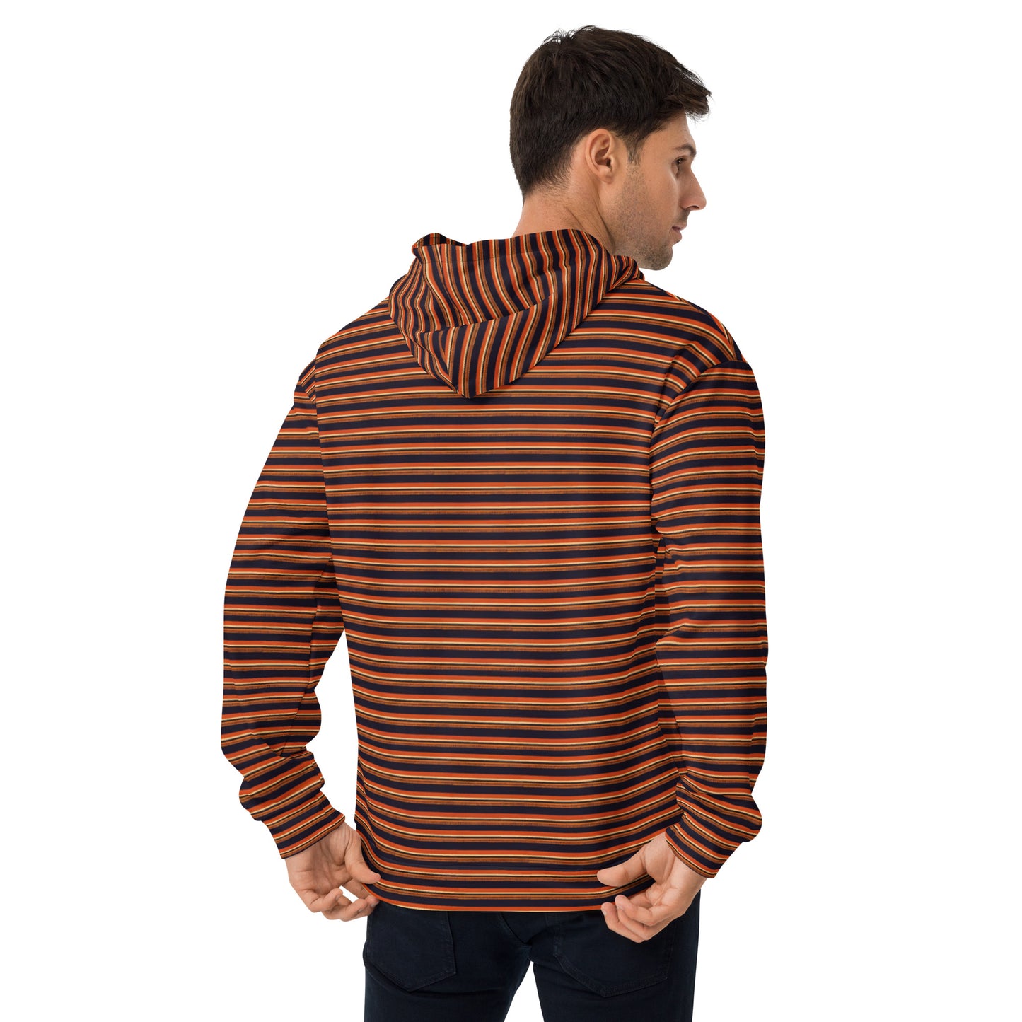 Savanna Sunset Stitches Men’s Hoodie