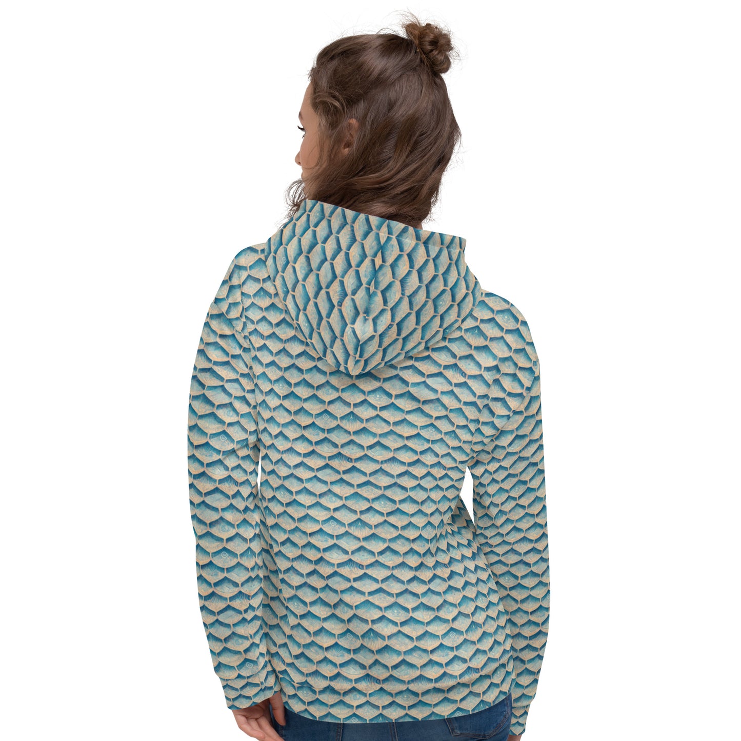 Seafoam Scales Women’s Hoodie