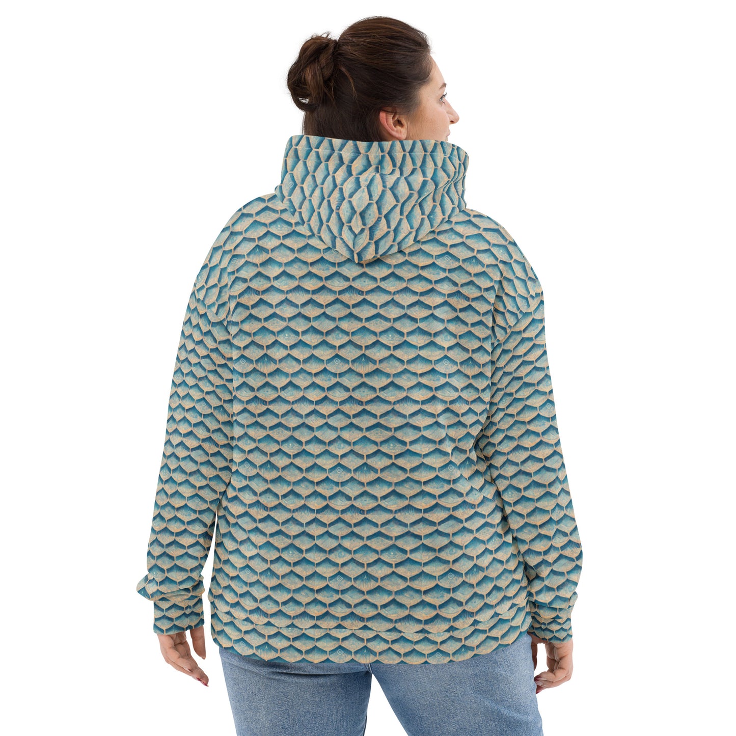 Seafoam Scales Women’s Hoodie