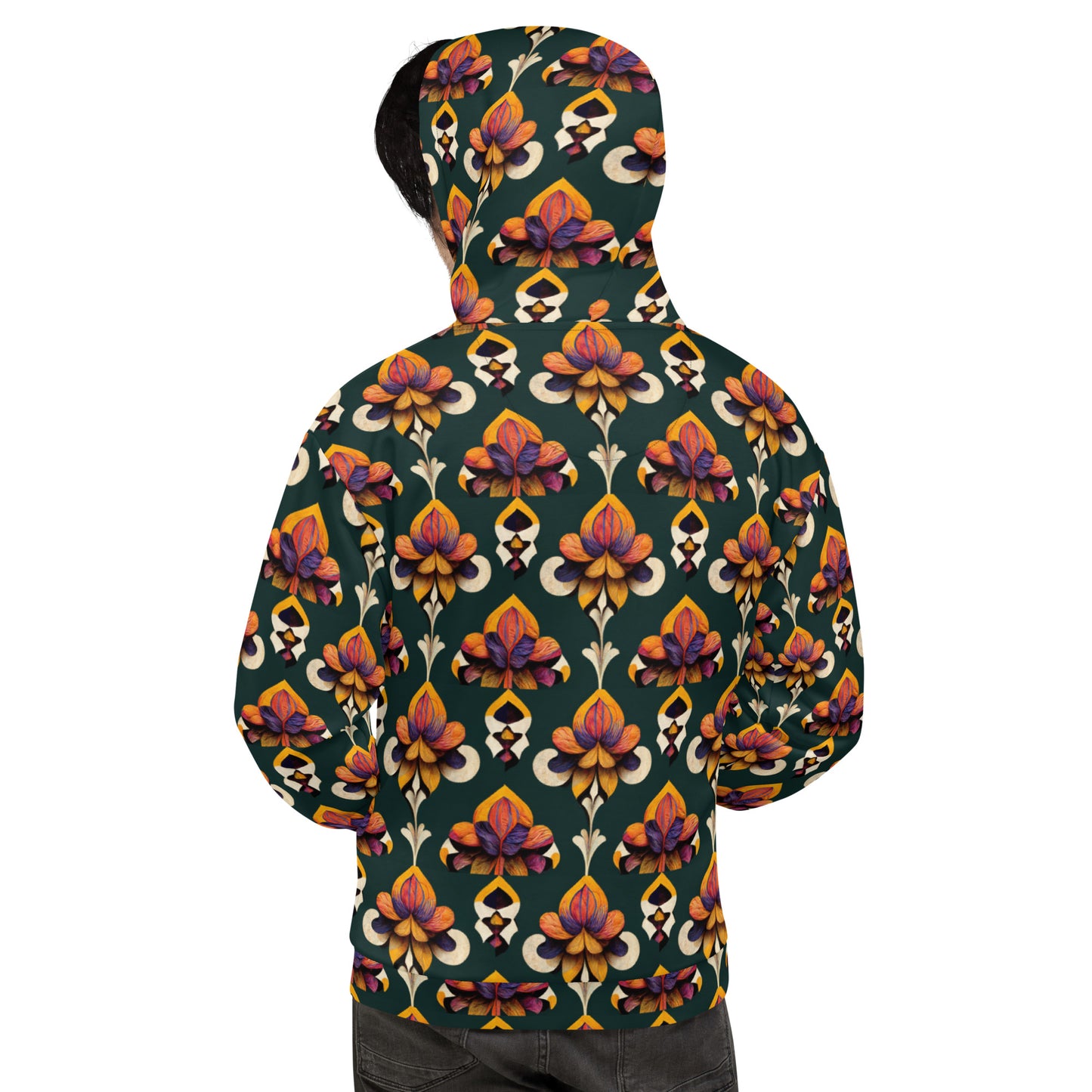 Taza’s Radiant Petals Women’s Hoodie