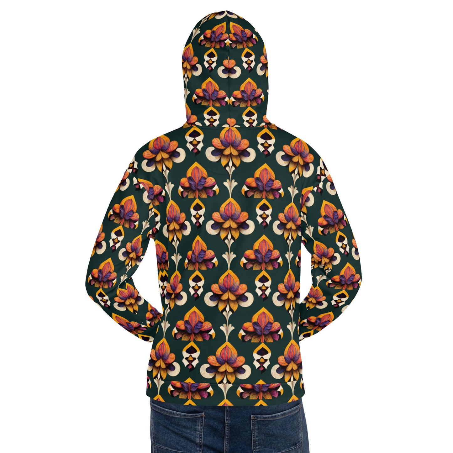 Taza’s Radiant Petals Women’s Hoodie