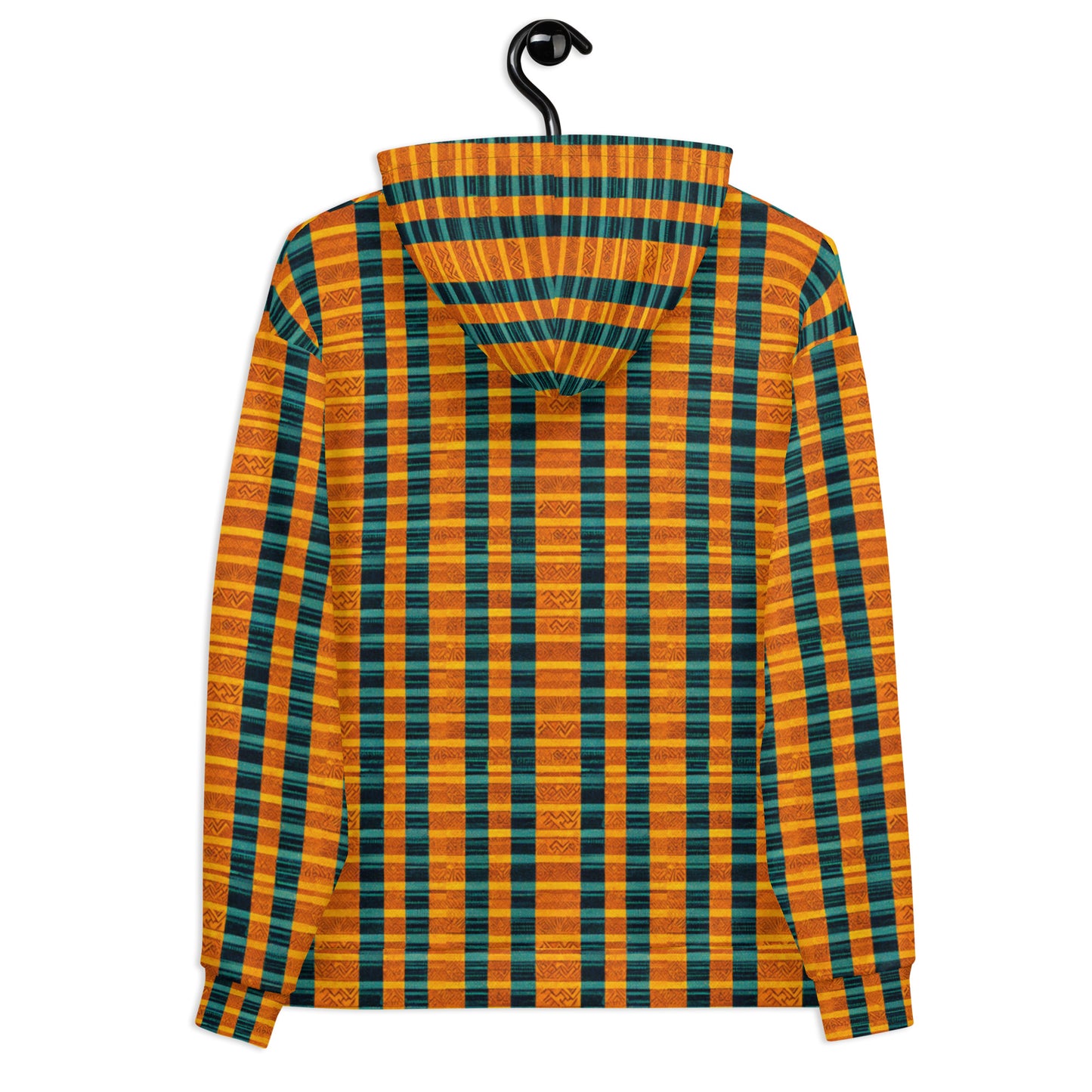 Teal & Tangerine Tapestry Hoodie