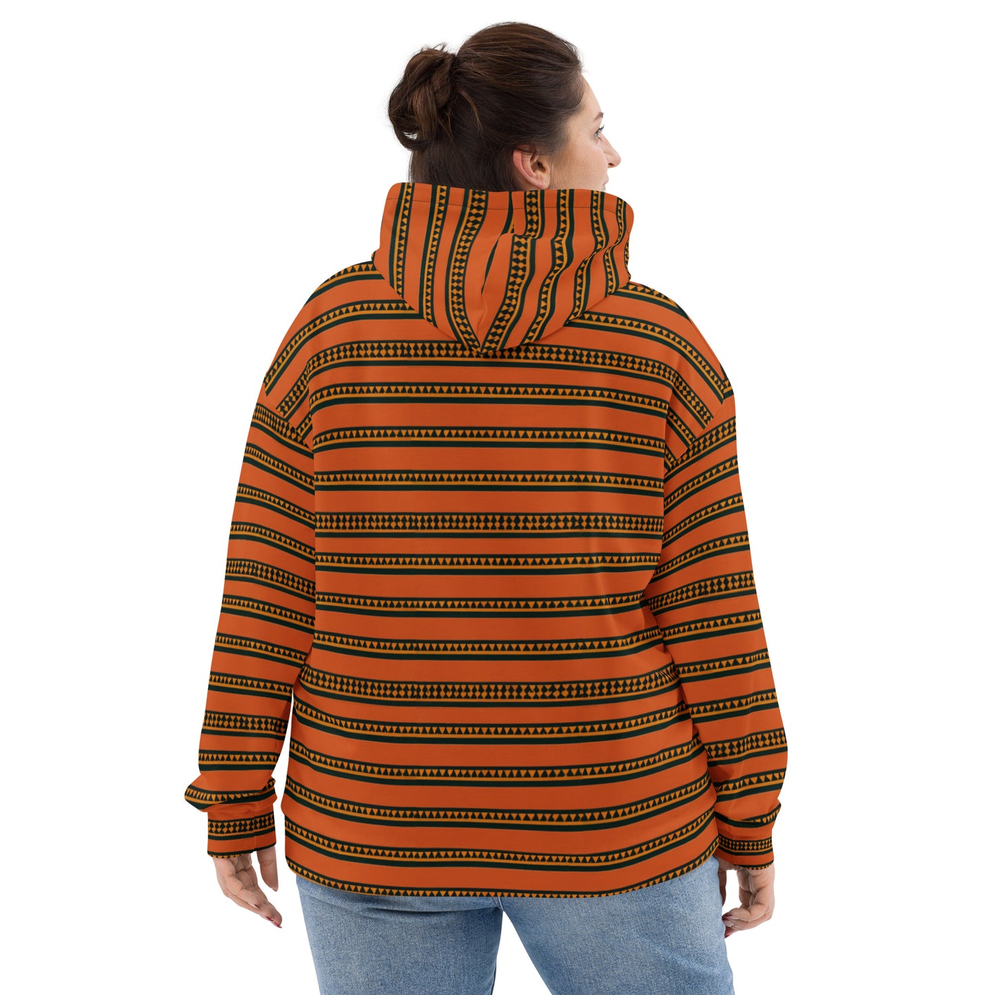 Timbuktu Tangerine Tapestry Women’s Hoodie