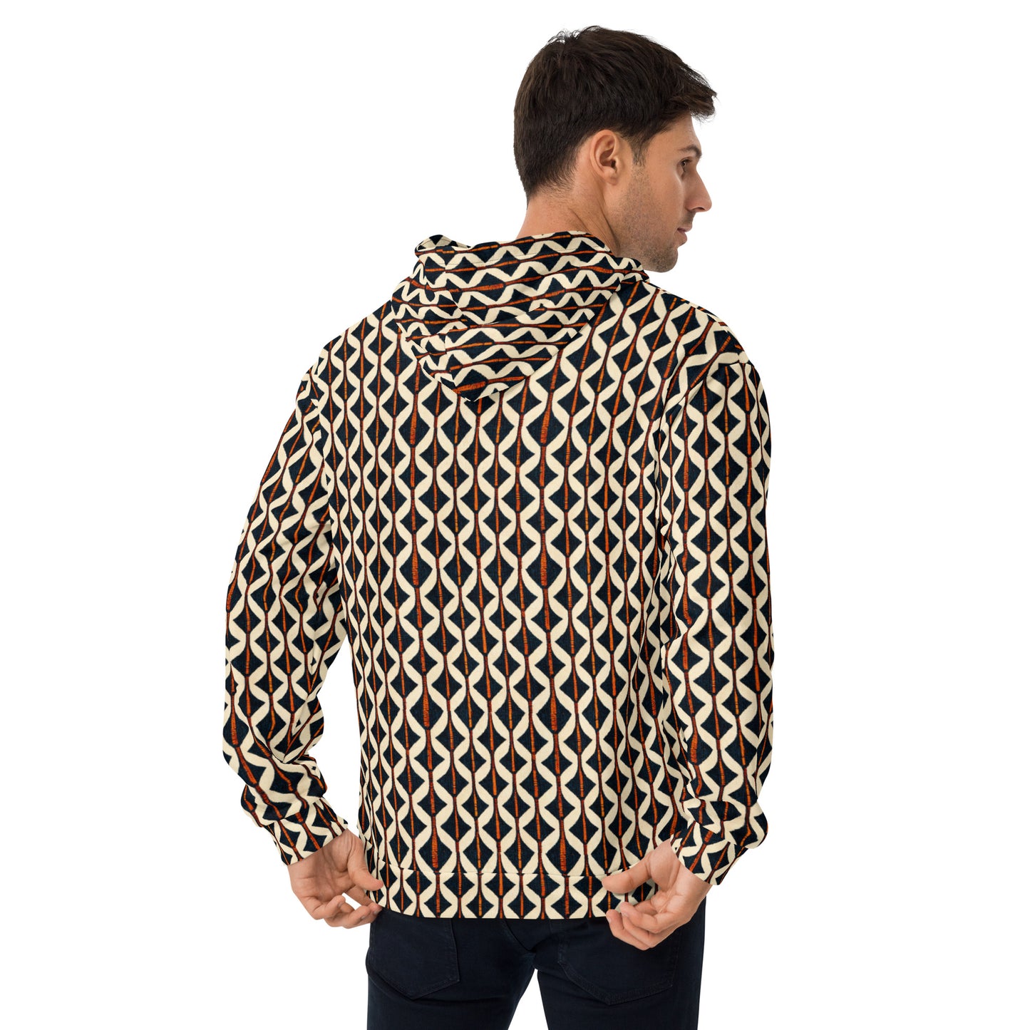 Tribal Tones In Harmony Men’s Hoodie